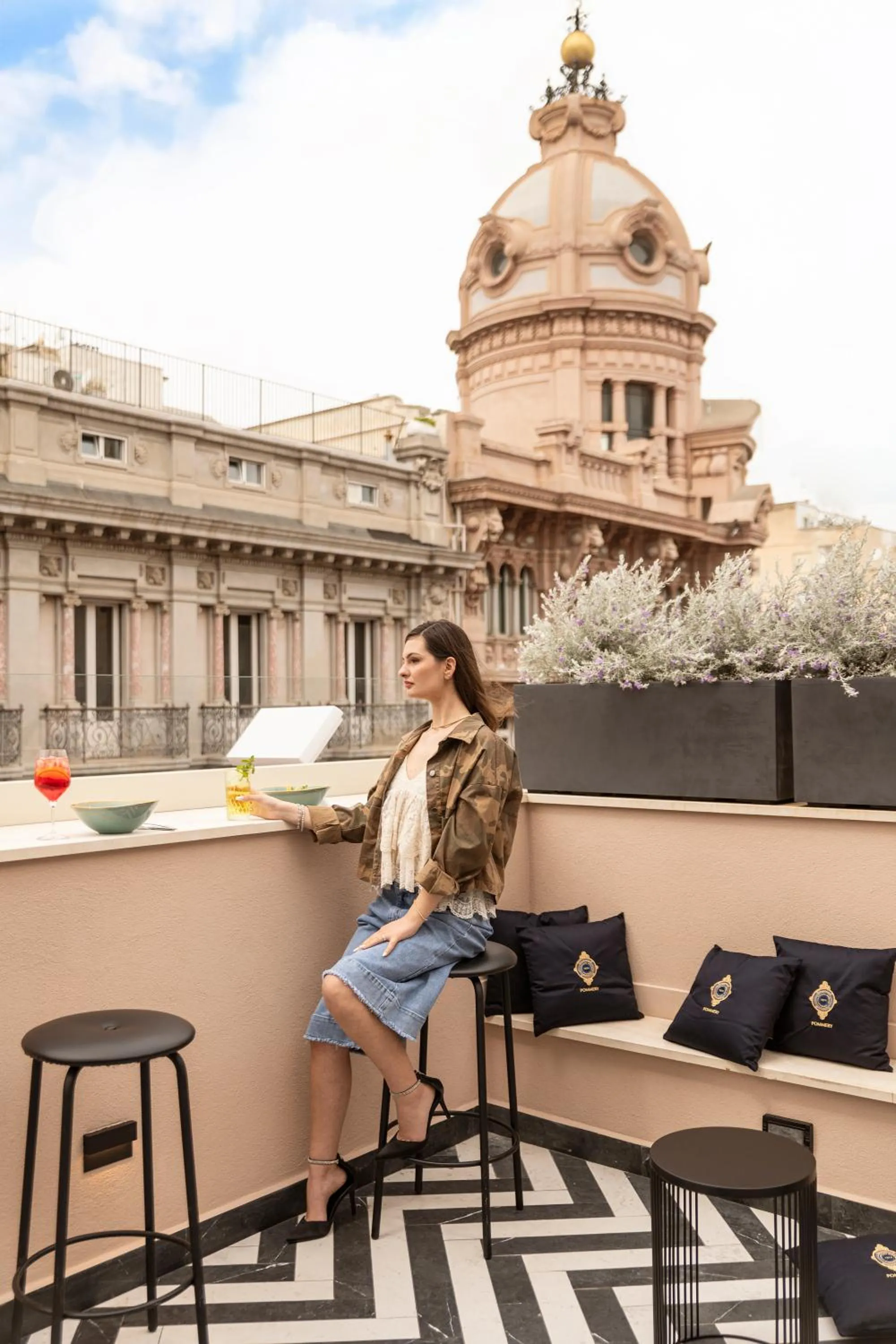 Patio in Sparano Palace - Luxury Maison
