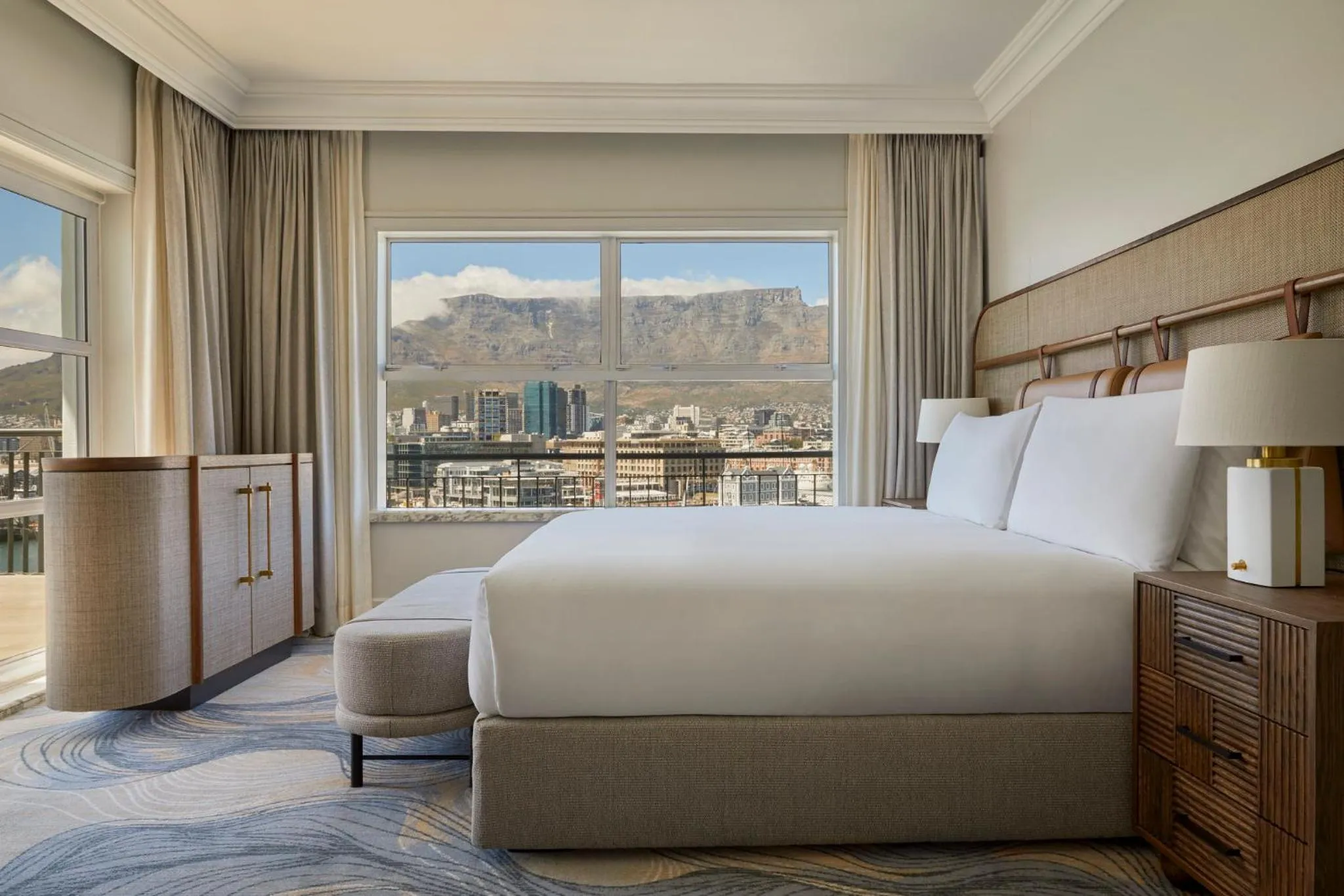 Photo of the whole room, Bed in InterContinental Table Bay Cape Town by IHG