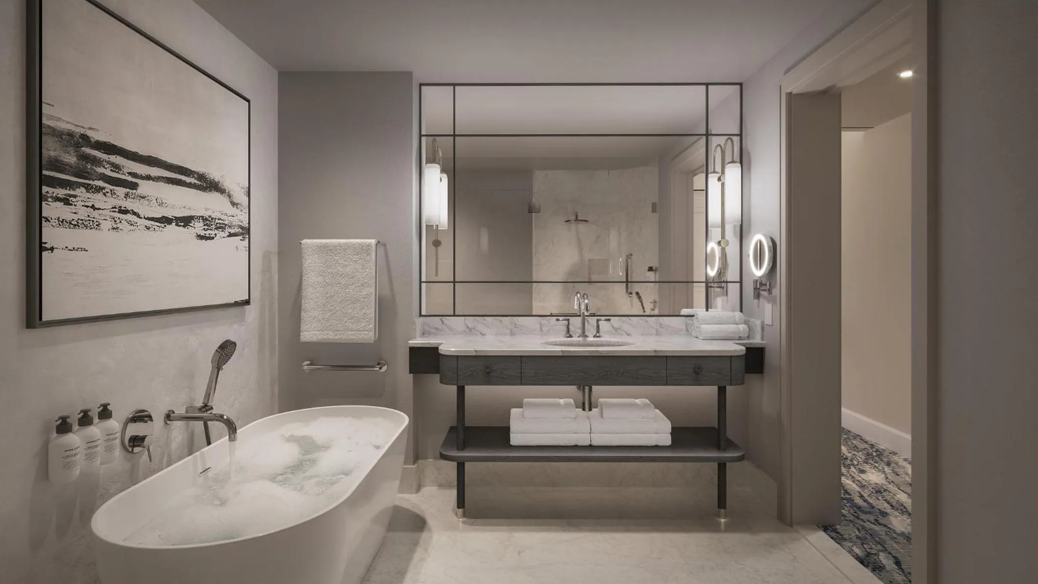 Bathroom in InterContinental Table Bay Cape Town by IHG