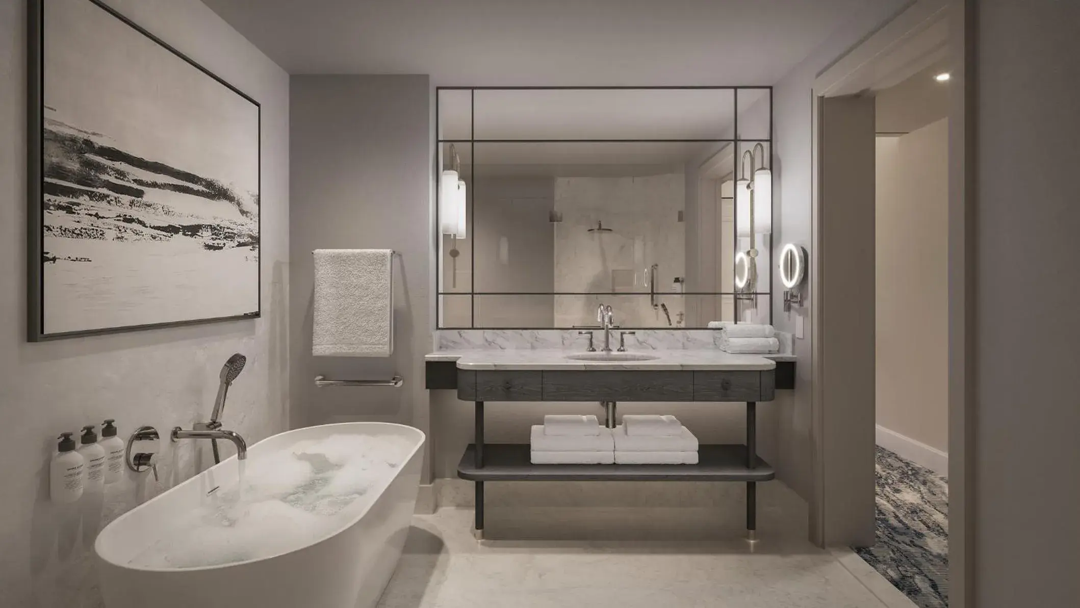 Bathroom in InterContinental Table Bay Cape Town by IHG Bathroom in InterContinental Table Bay Cape Town by IHG