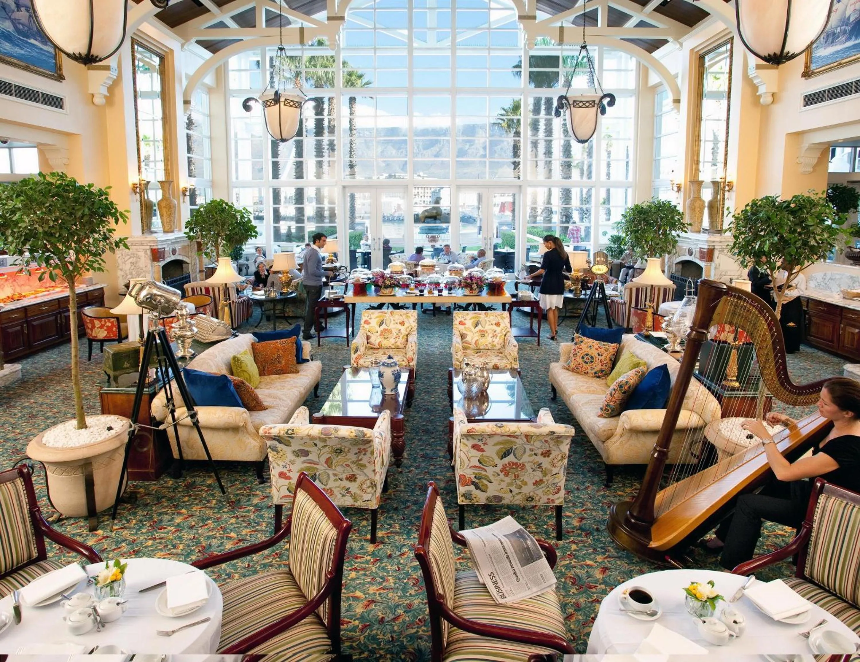 Restaurant/places to eat in The Table Bay Hotel