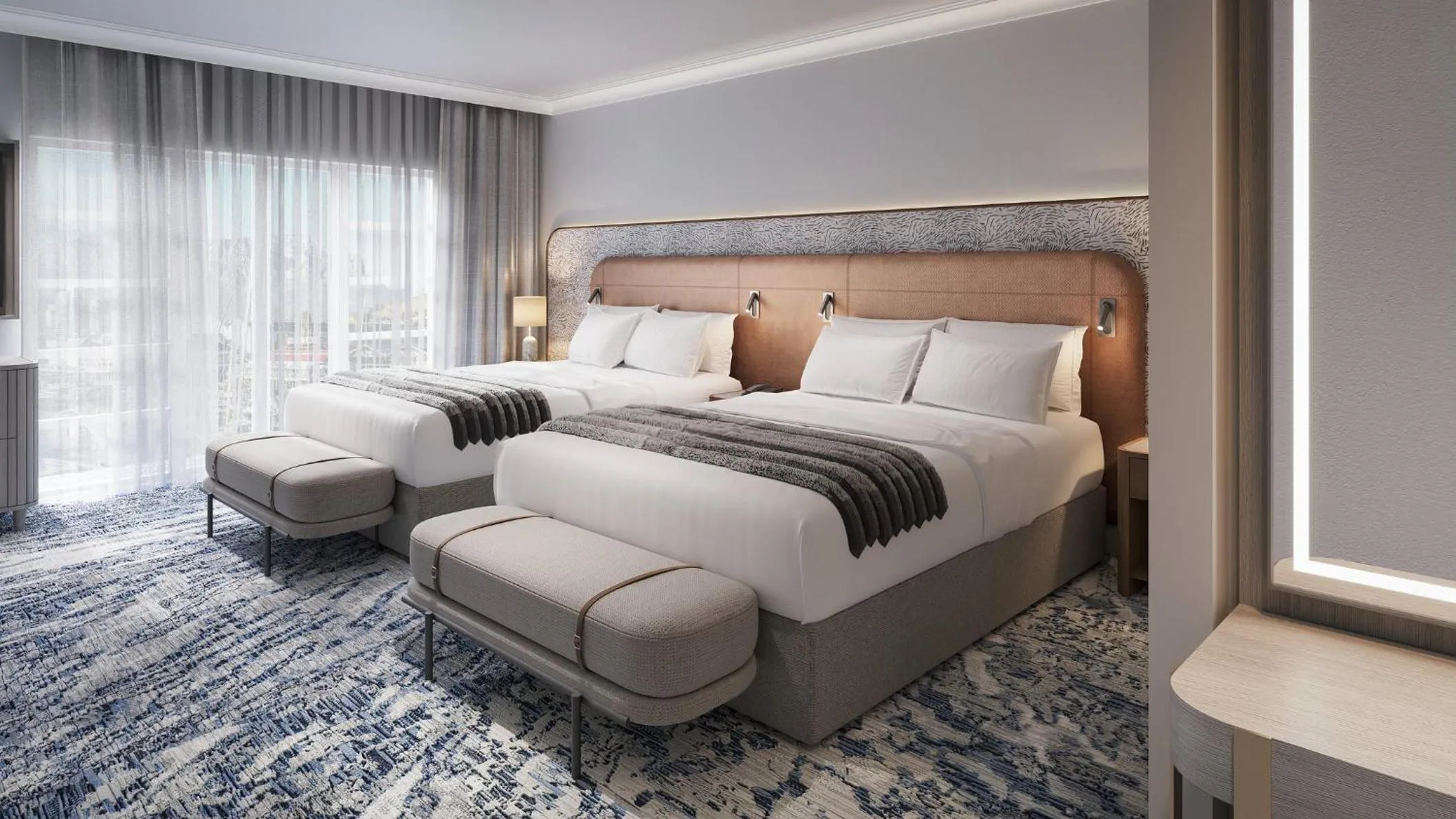 Photo of the whole room, Bed in InterContinental Table Bay Cape Town by IHG