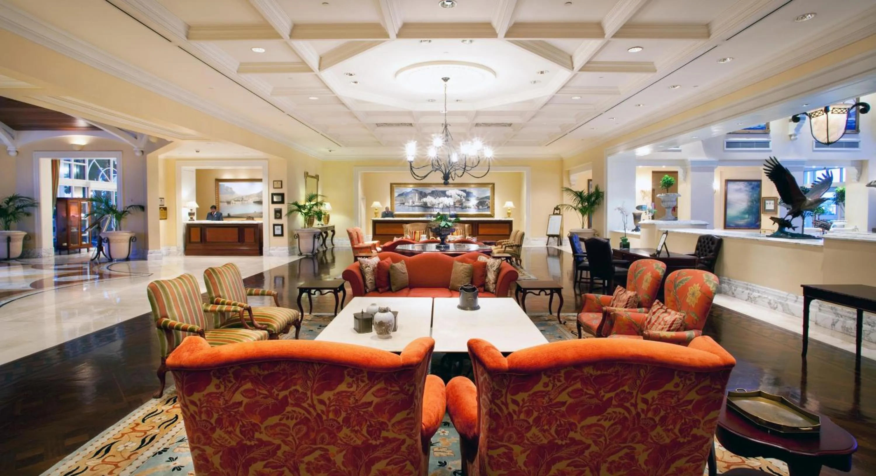 Lobby or reception in The Table Bay Hotel