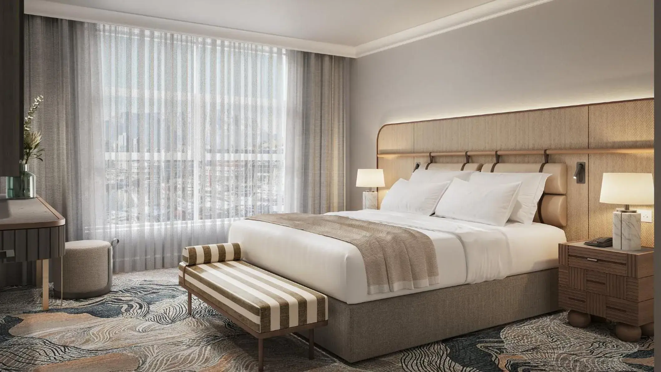 Bedroom, Bed in InterContinental Table Bay Cape Town by IHG Bedroom, Bed in InterContinental Table Bay Cape Town by IHG