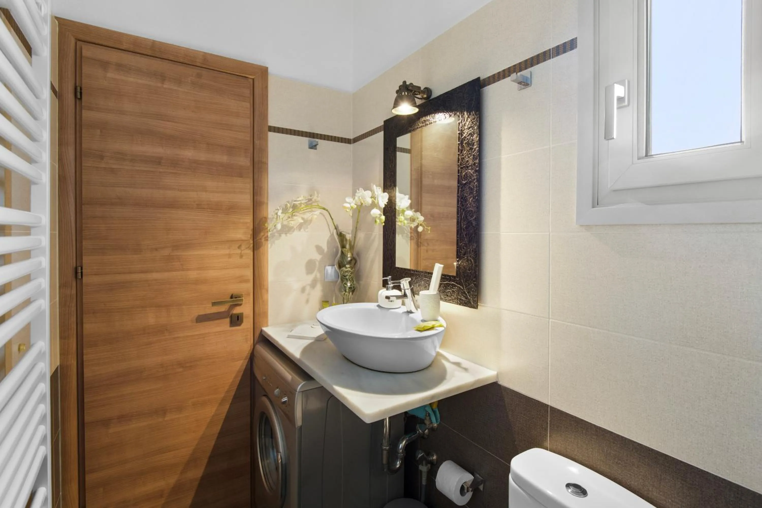 Bathroom in Panos Apartment Naousa