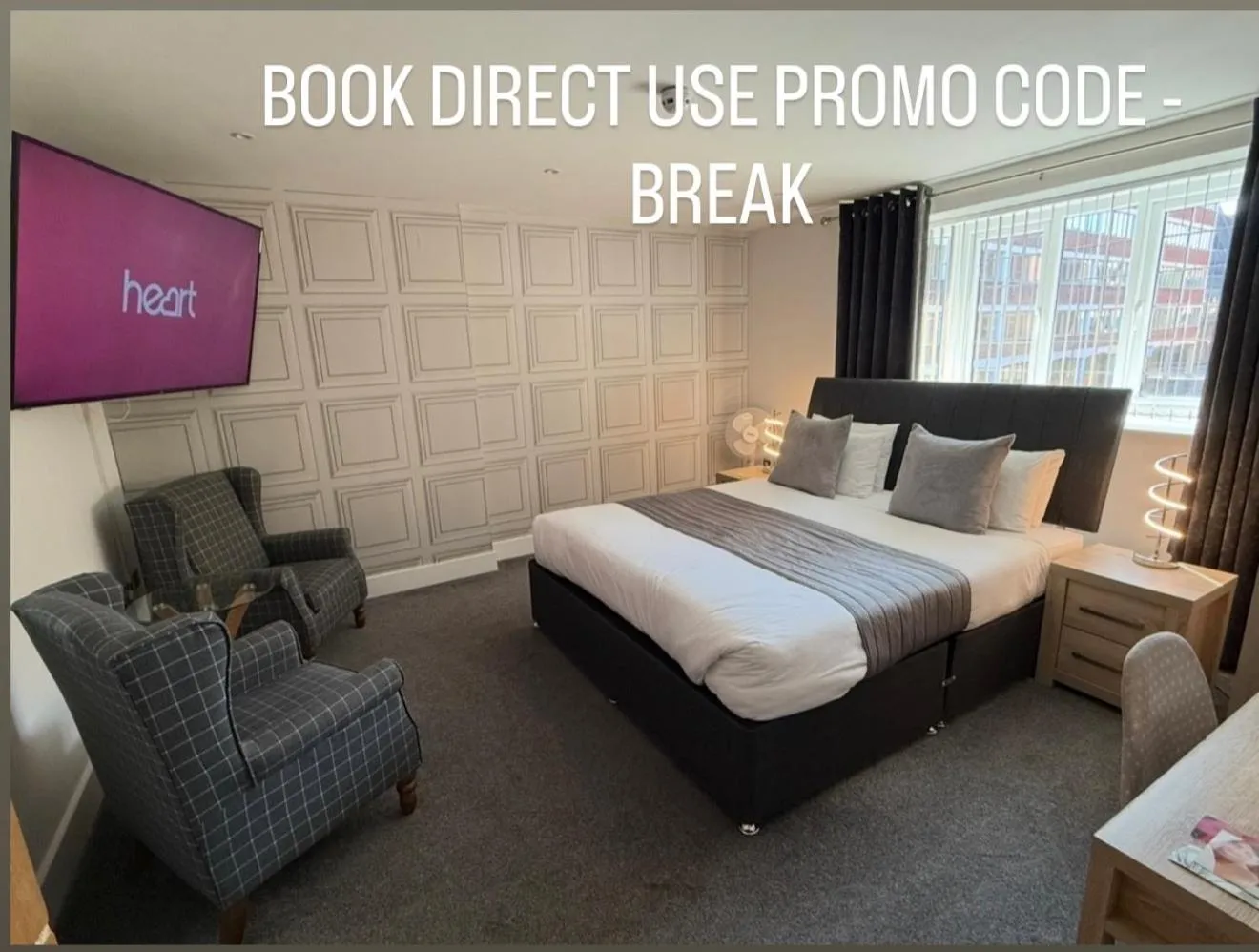 Bed in Spire View at THE GALLEON RESTAURANT