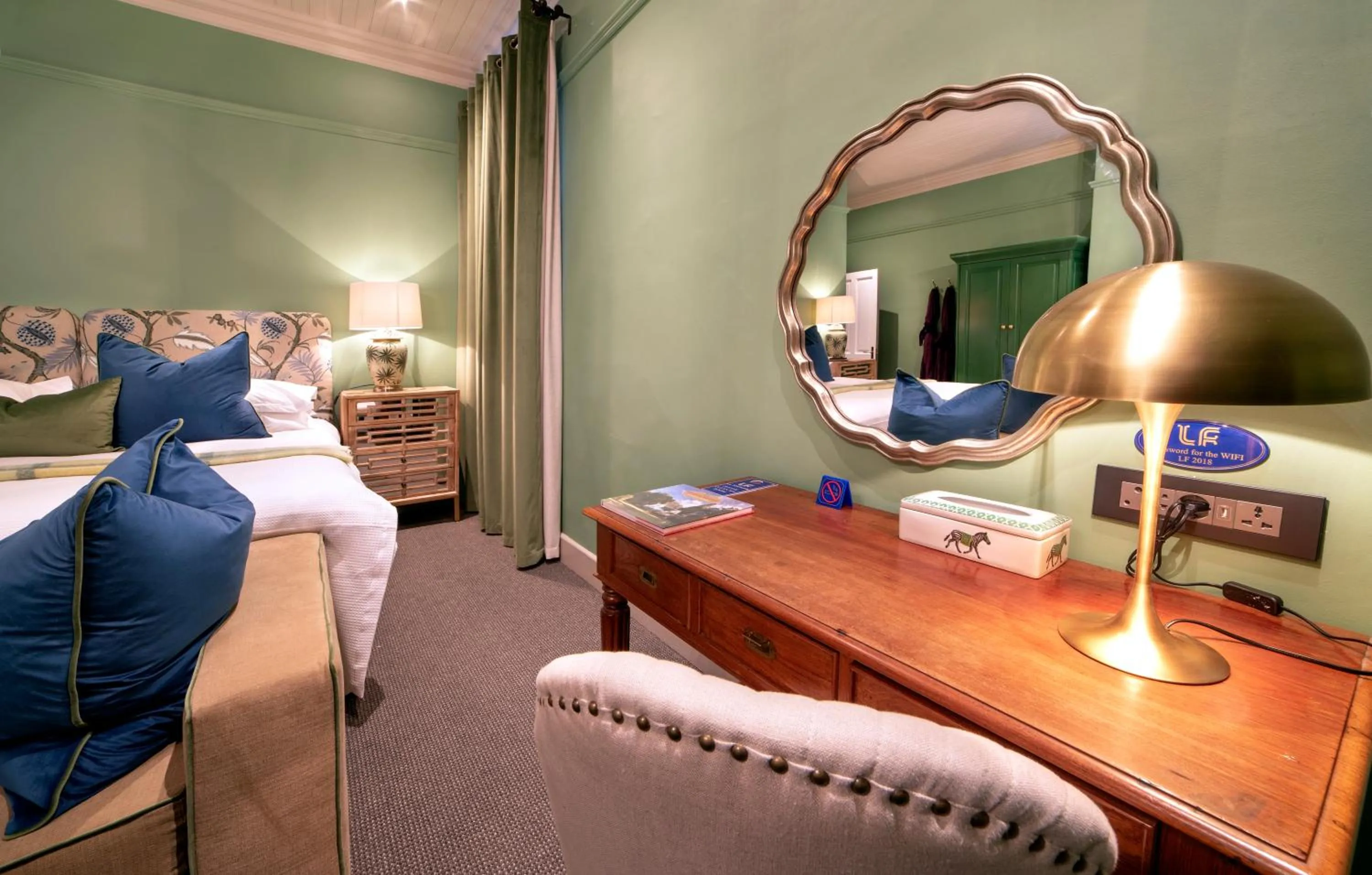 Seating area, Bed in La Fontaine Boutique Hotel by The Oyster Collection