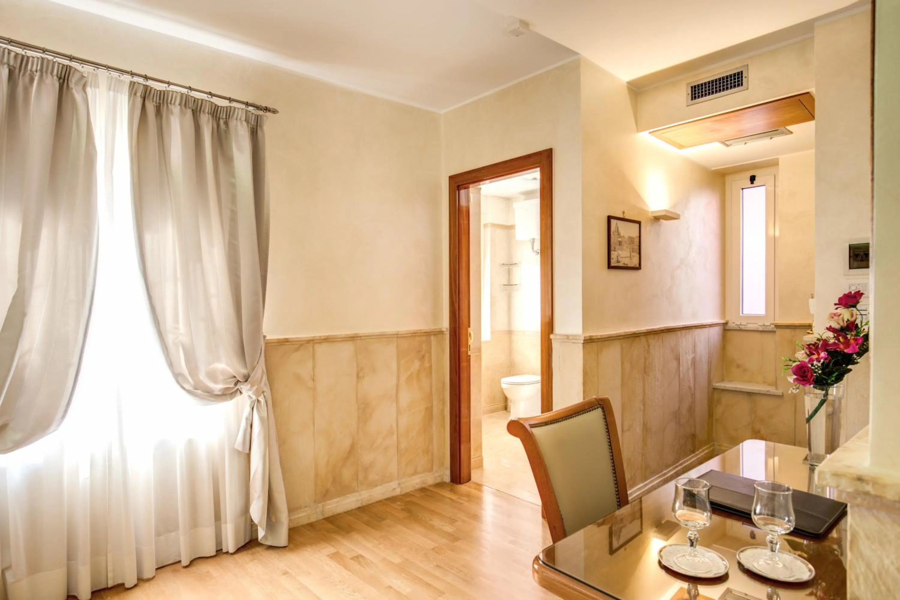 Seating area in Pantheon Rooms