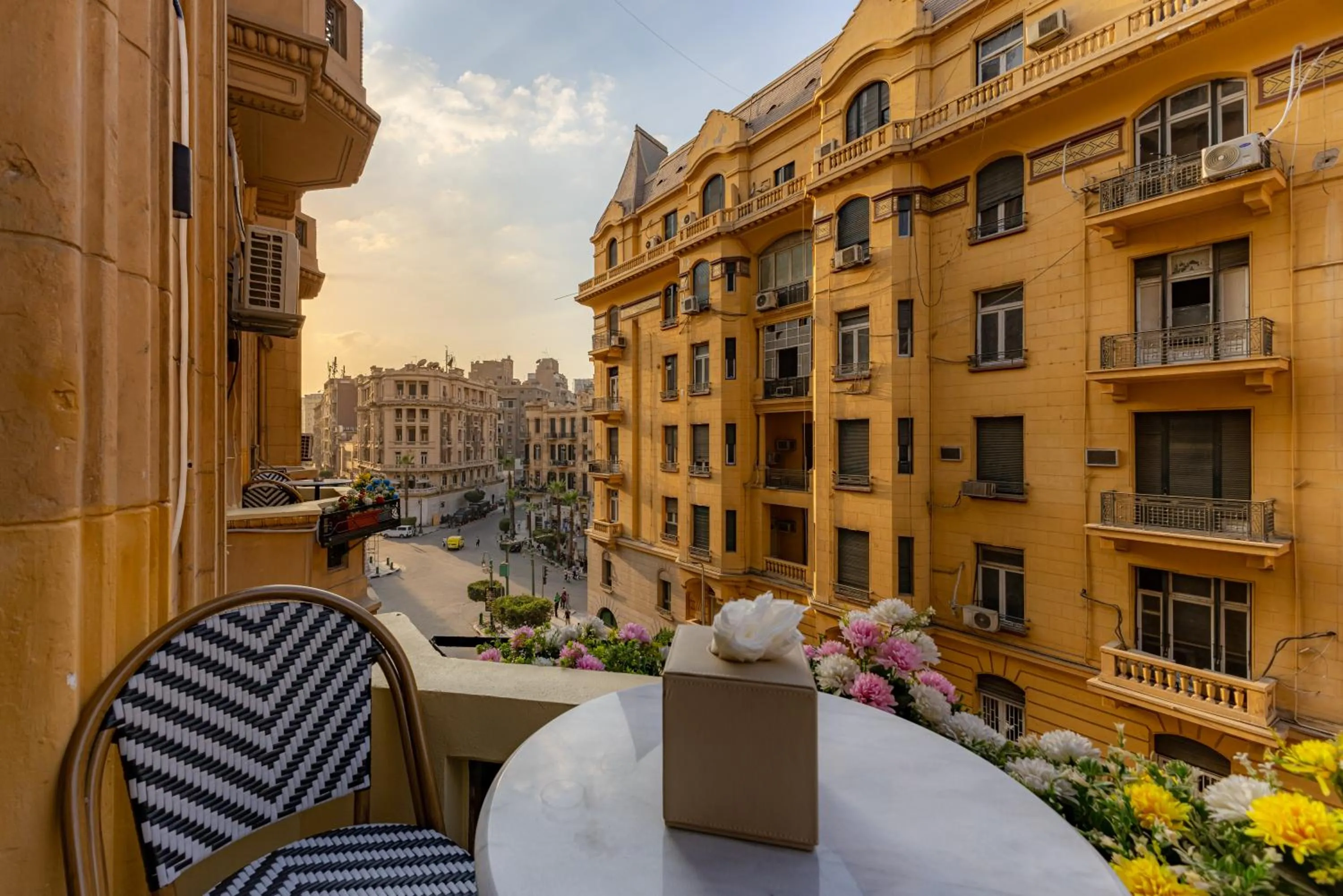City view in Cairo Inn The Royal