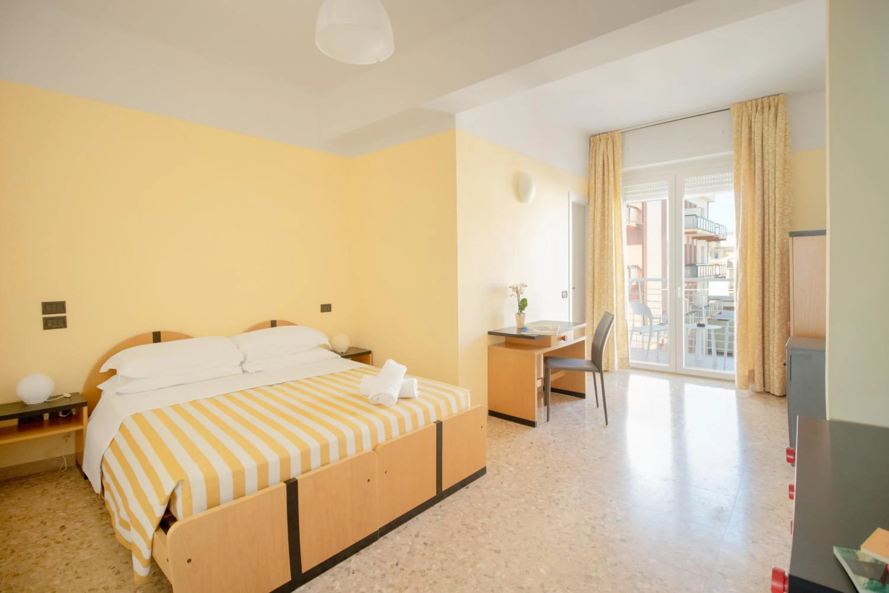 Bed in Hotel Marcelli