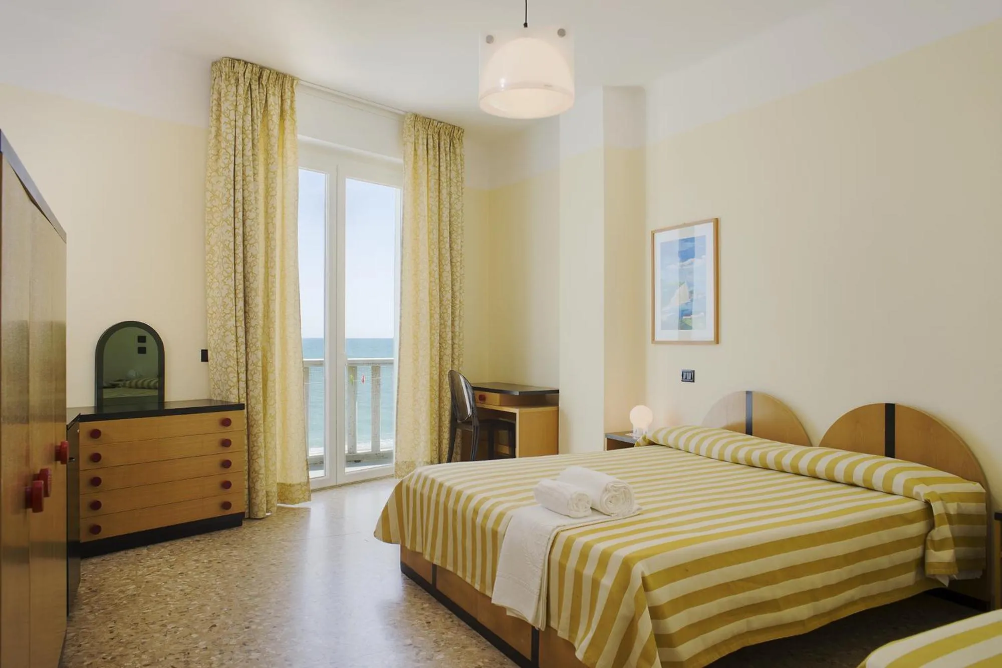 Bed in Hotel Marcelli