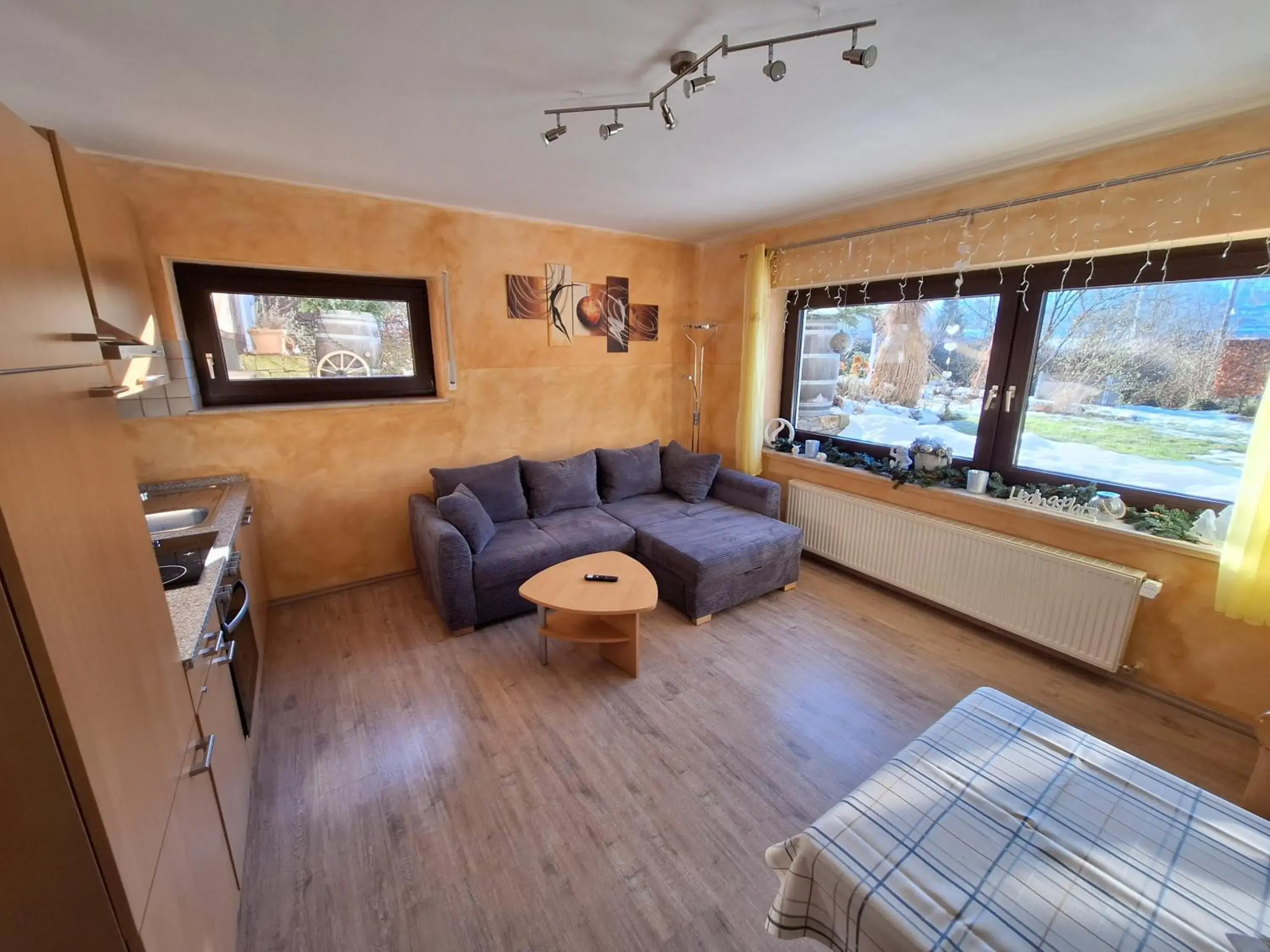 One-Bedroom Apartment with Garden View in Ferienwohnung Familie Balko One-Bedroom Apartment with Garden View in Ferienwohnung Familie Balko