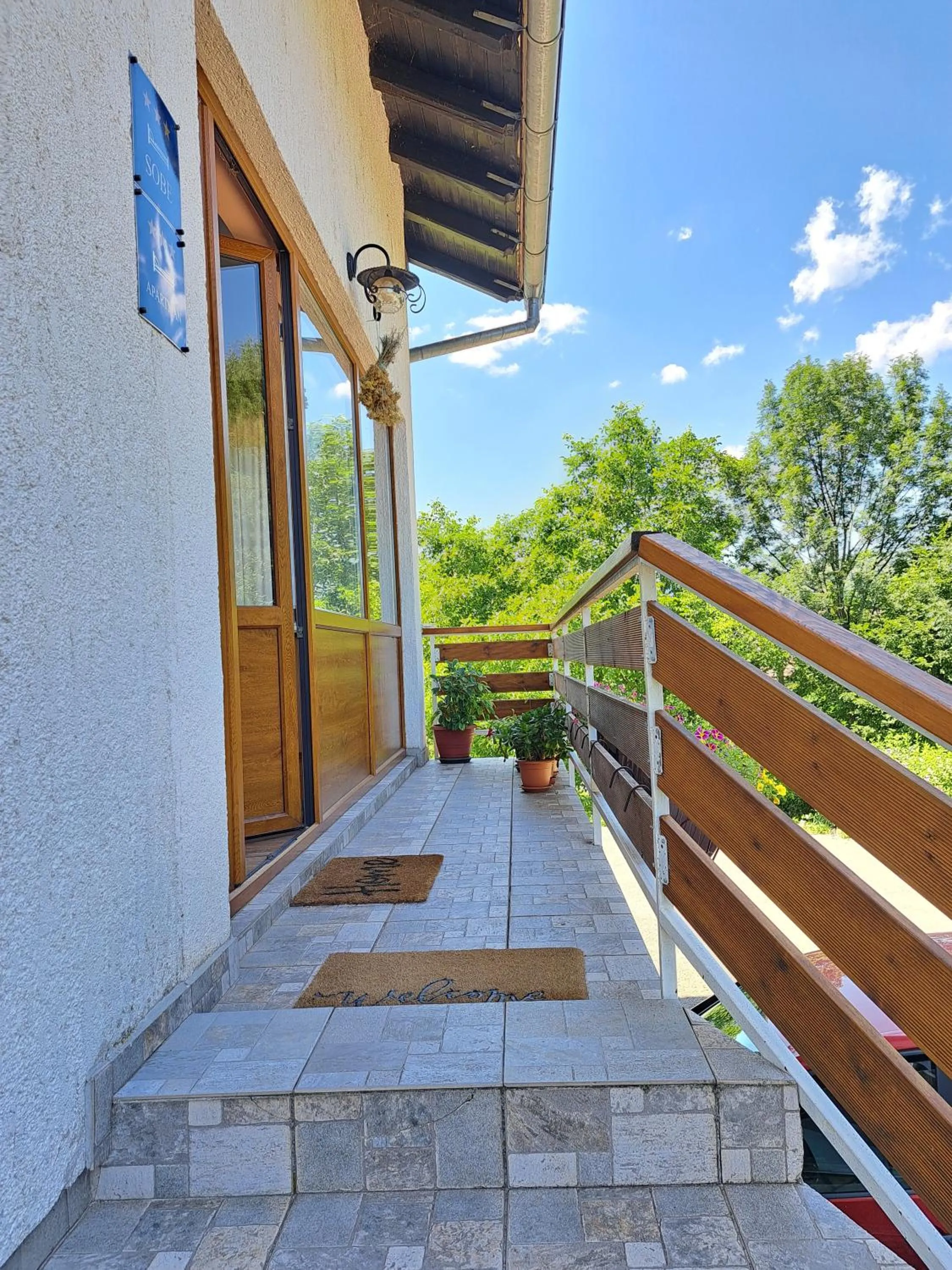 Property building in Guesthouse Zafran