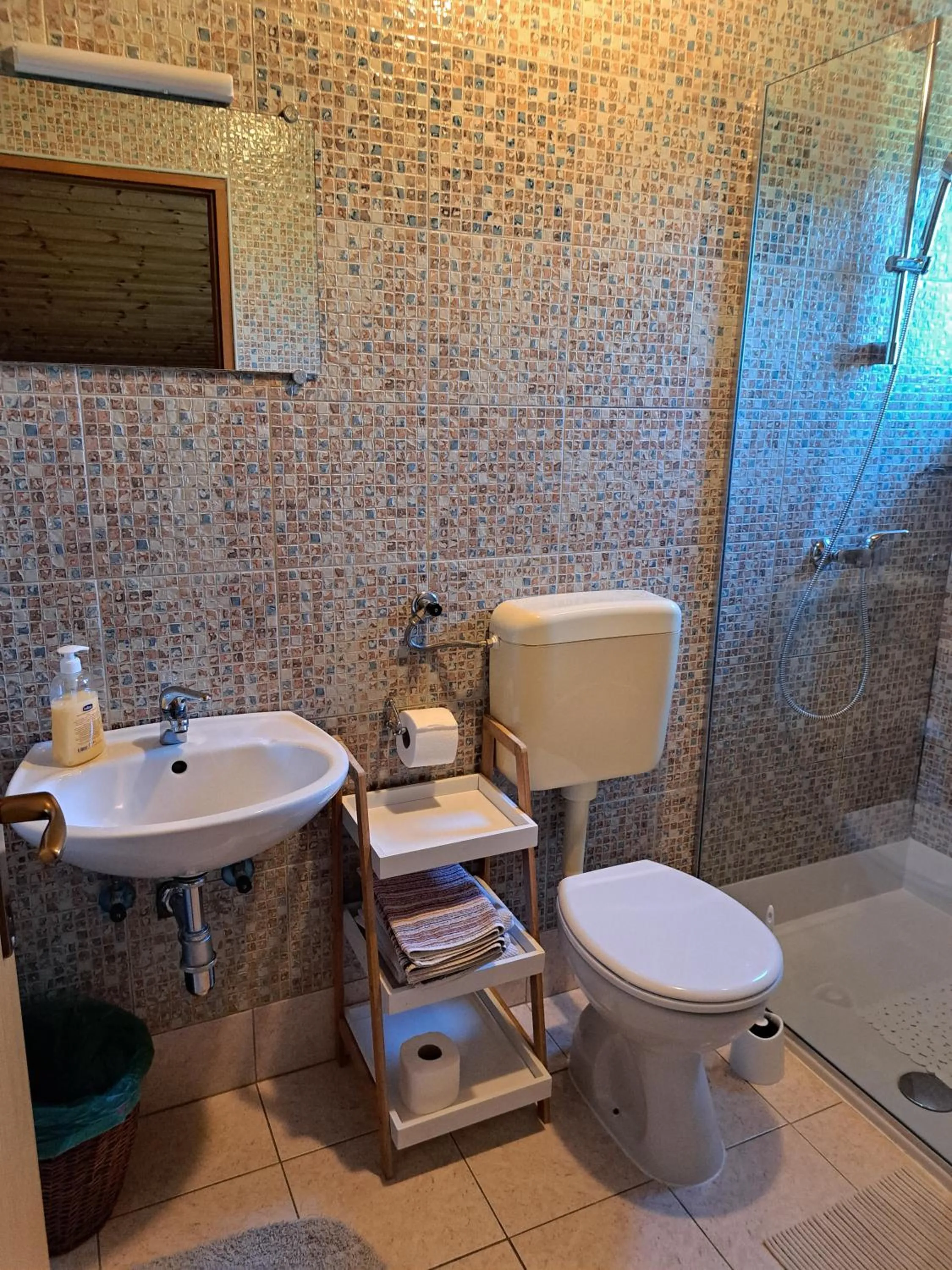 Toilet in Guesthouse Zafran