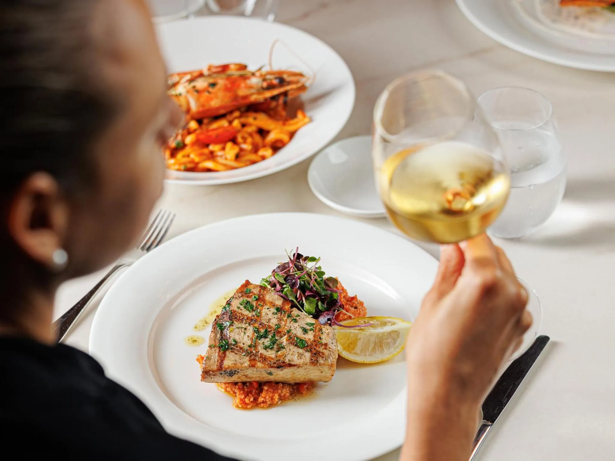 Restaurant/places to eat in The Island House