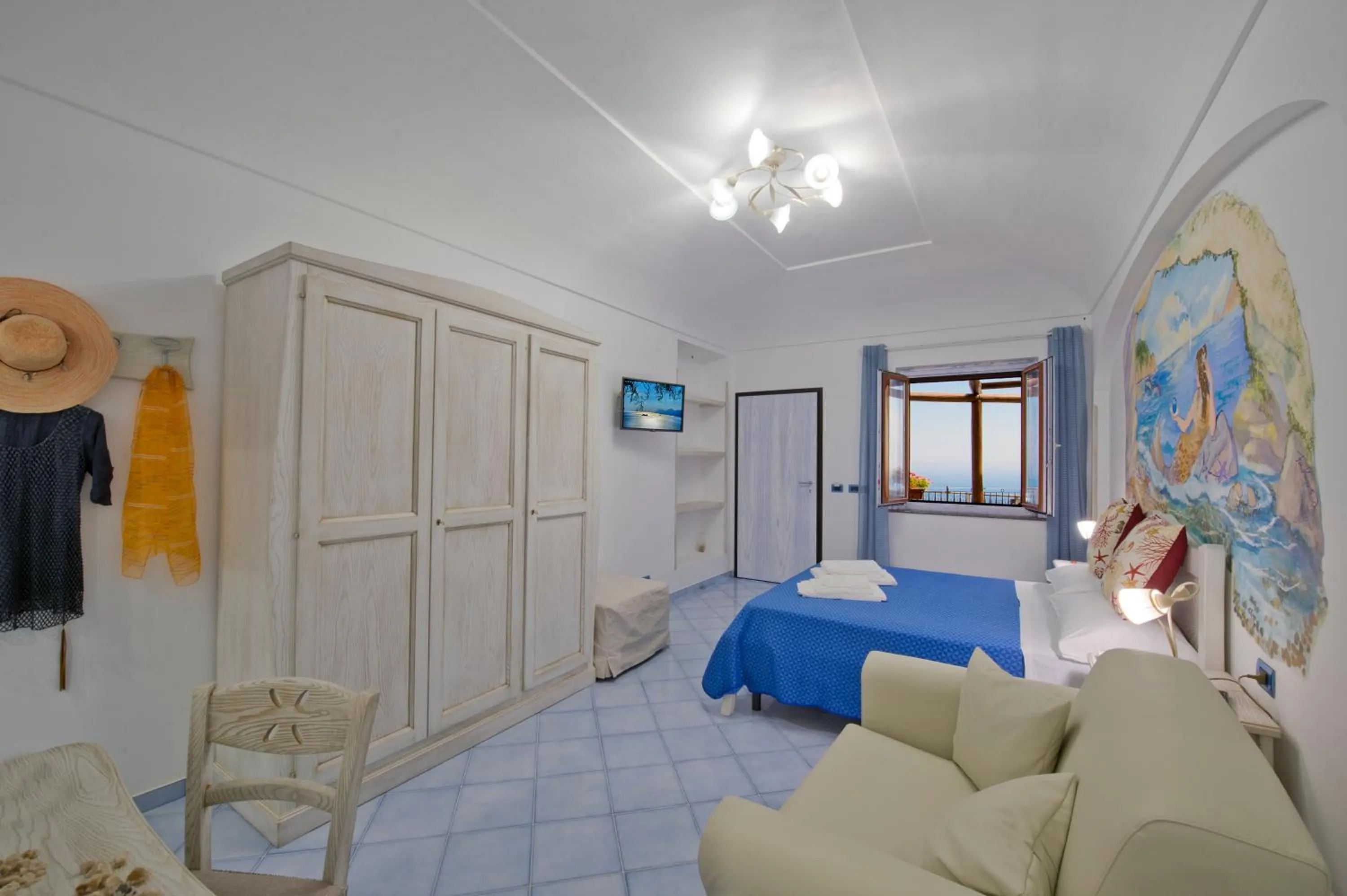 Bedroom, Bed in La Mela Blu