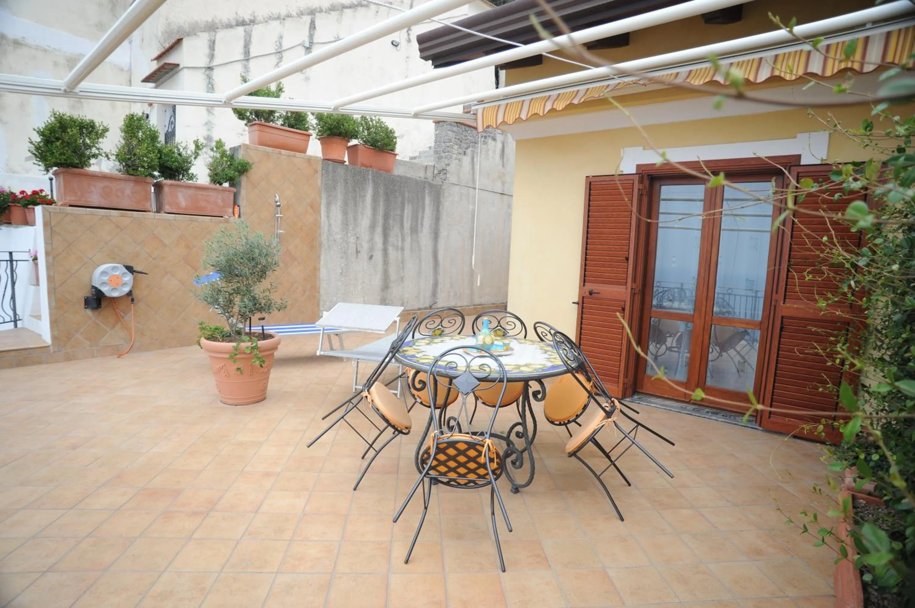 Balcony/Terrace in La Mela Blu