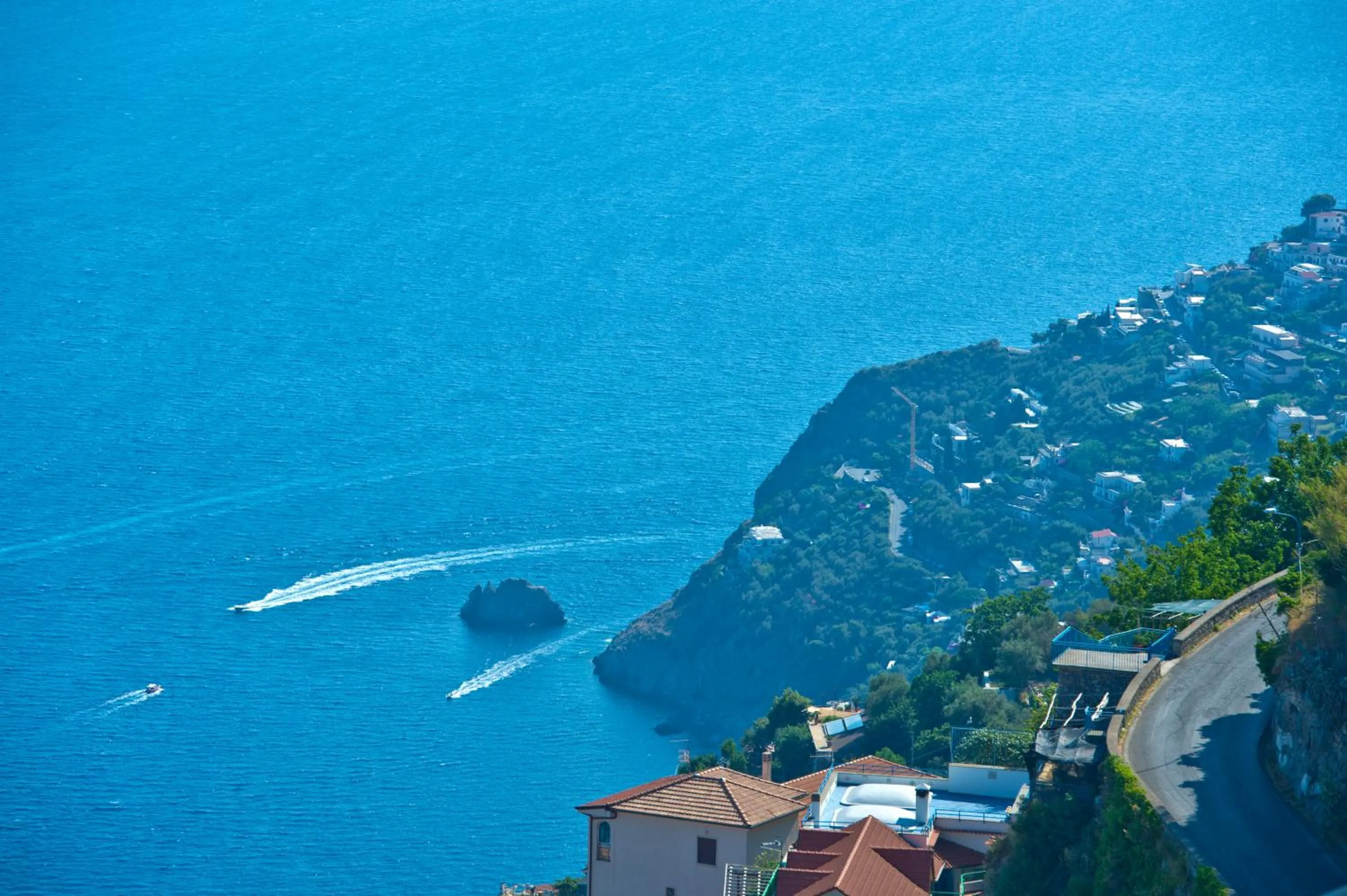 Sea view in La Mela Blu