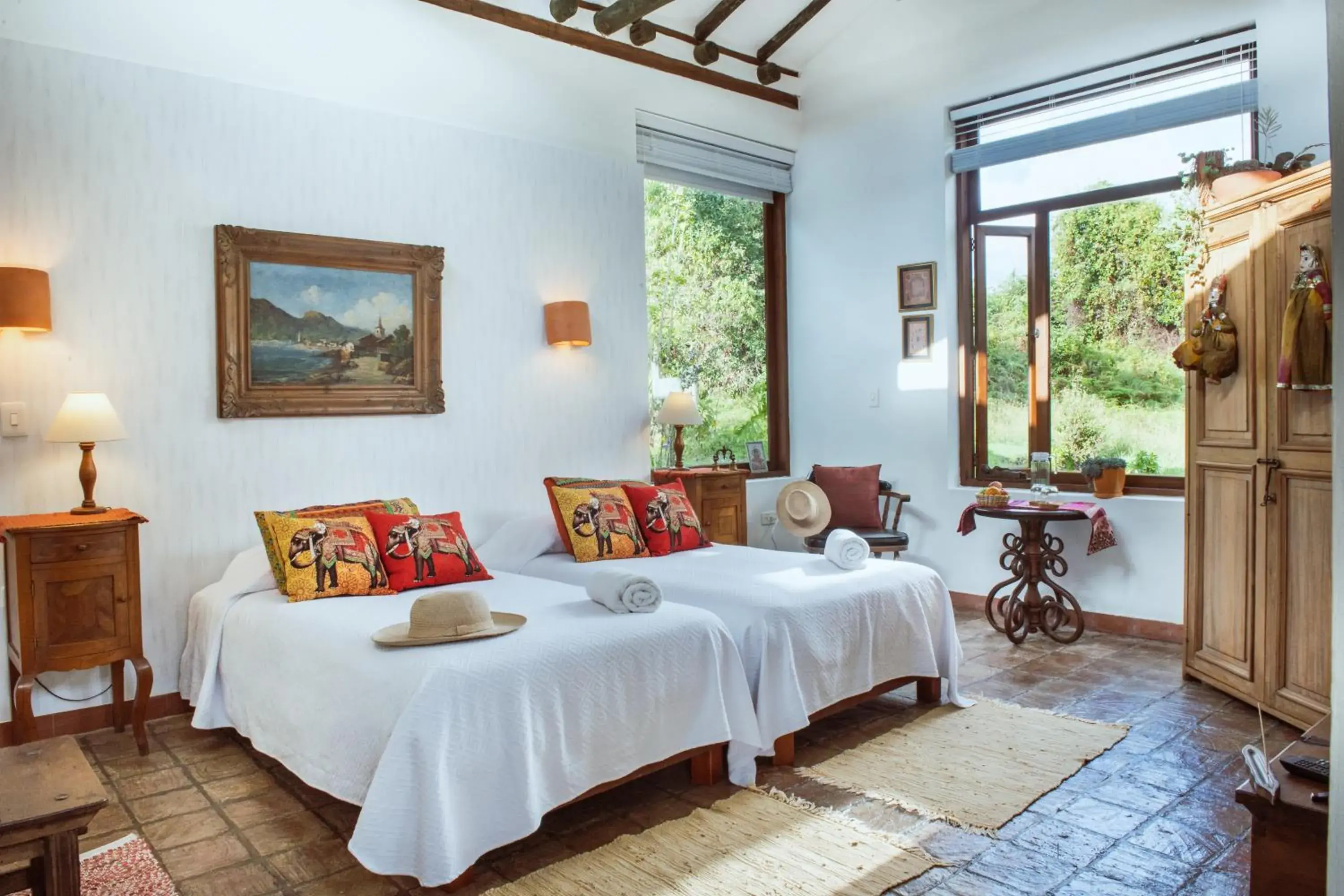 Twin Room with View in PASSADHI Ayurveda & Yoga Retreat Twin Room with View in PASSADHI Ayurveda & Yoga Retreat