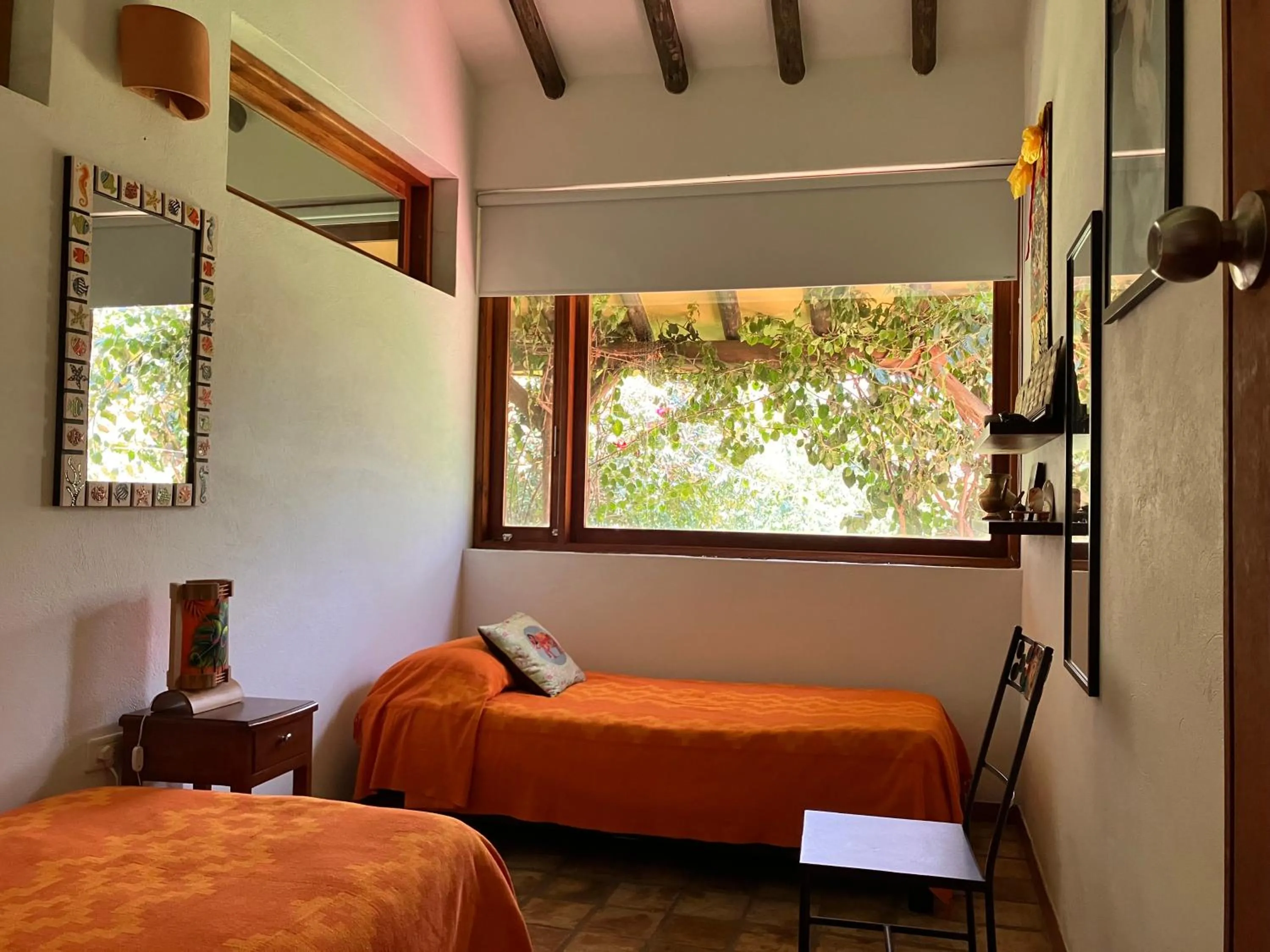 Bedroom, Bed in PASSADHI Ayurveda & Yoga Retreat