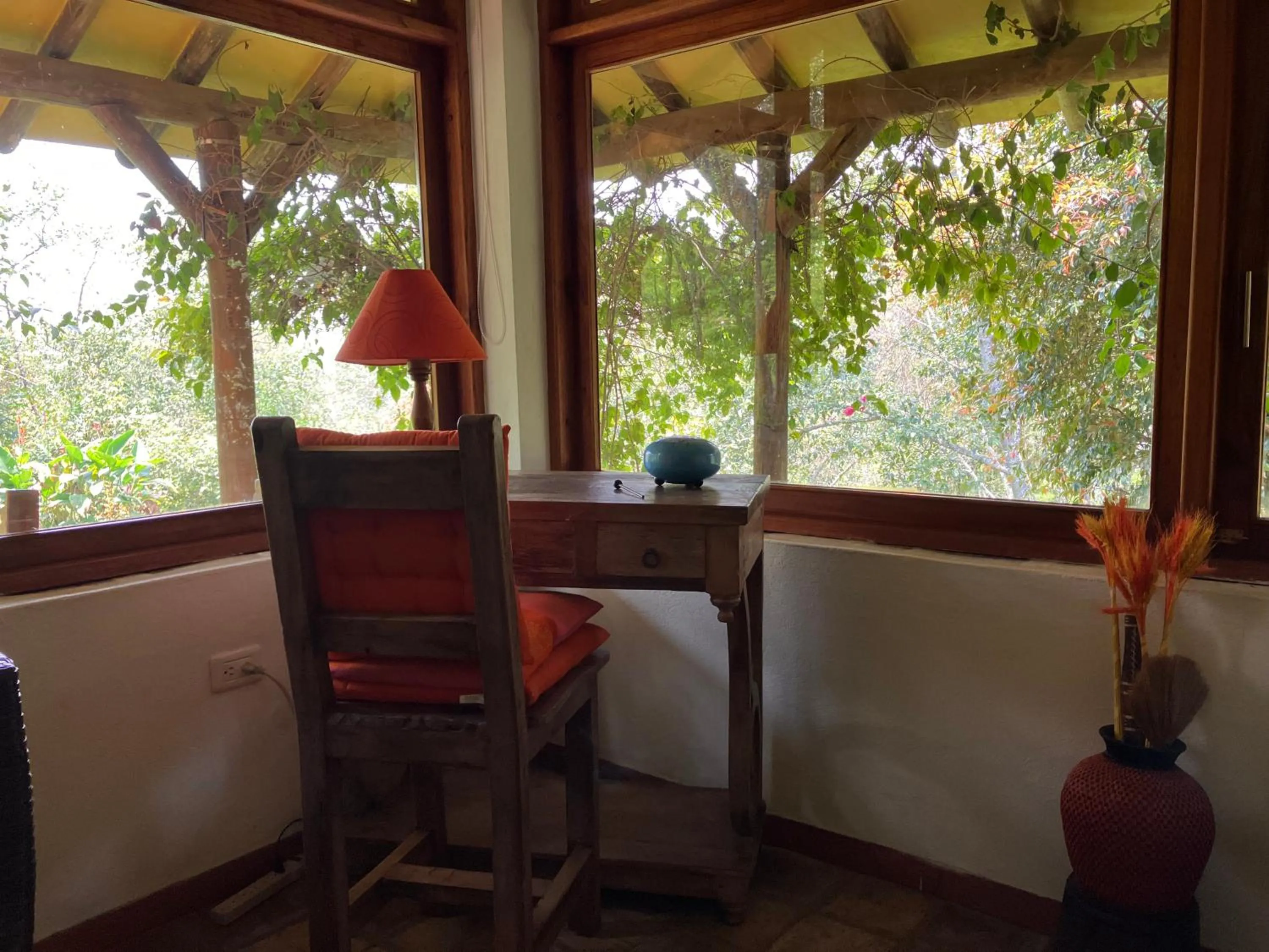 Living room in PASSADHI Ayurveda & Yoga Retreat