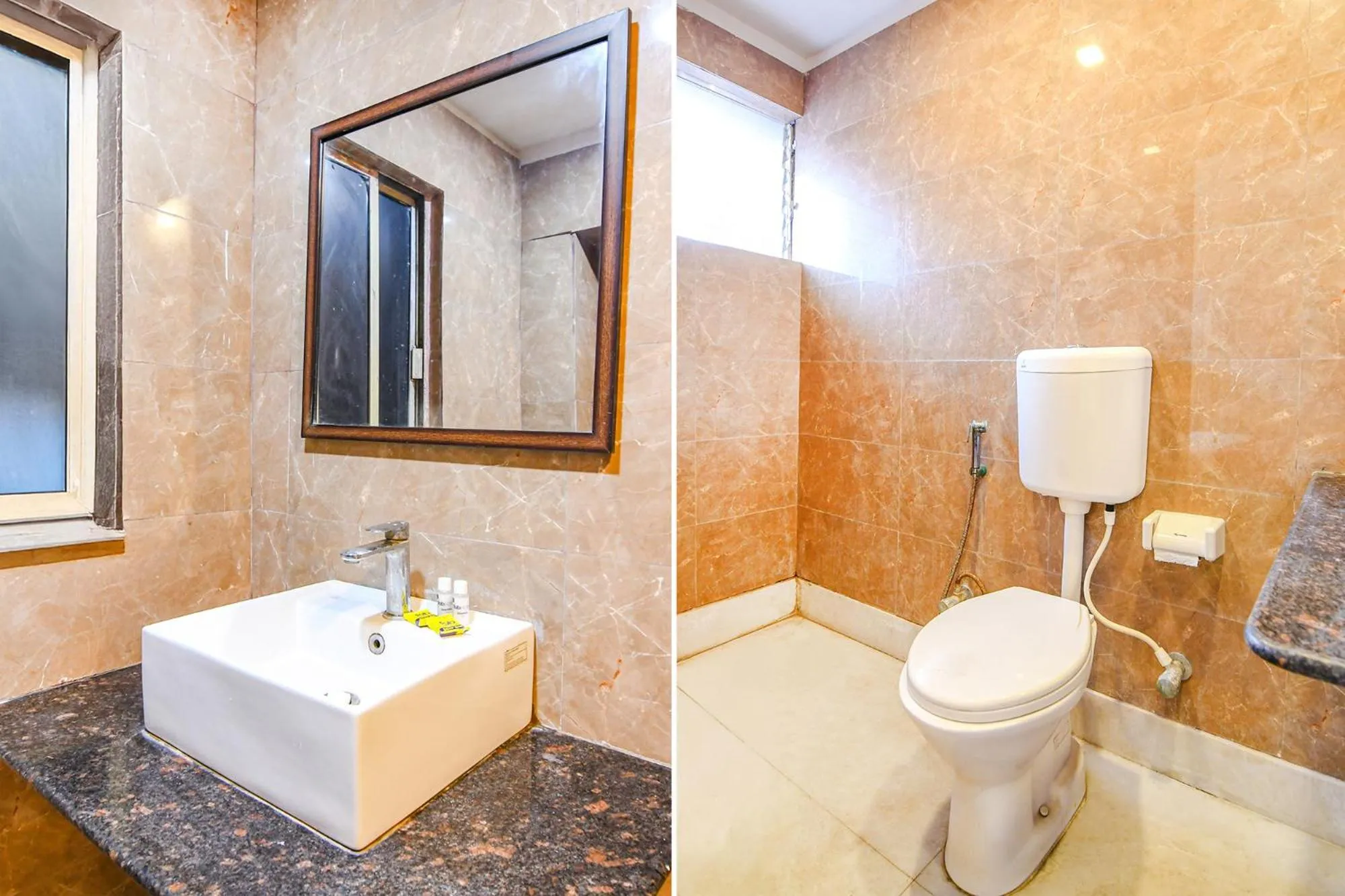 Bathroom in FabHotel Aayash - Nr City Center Metro Station