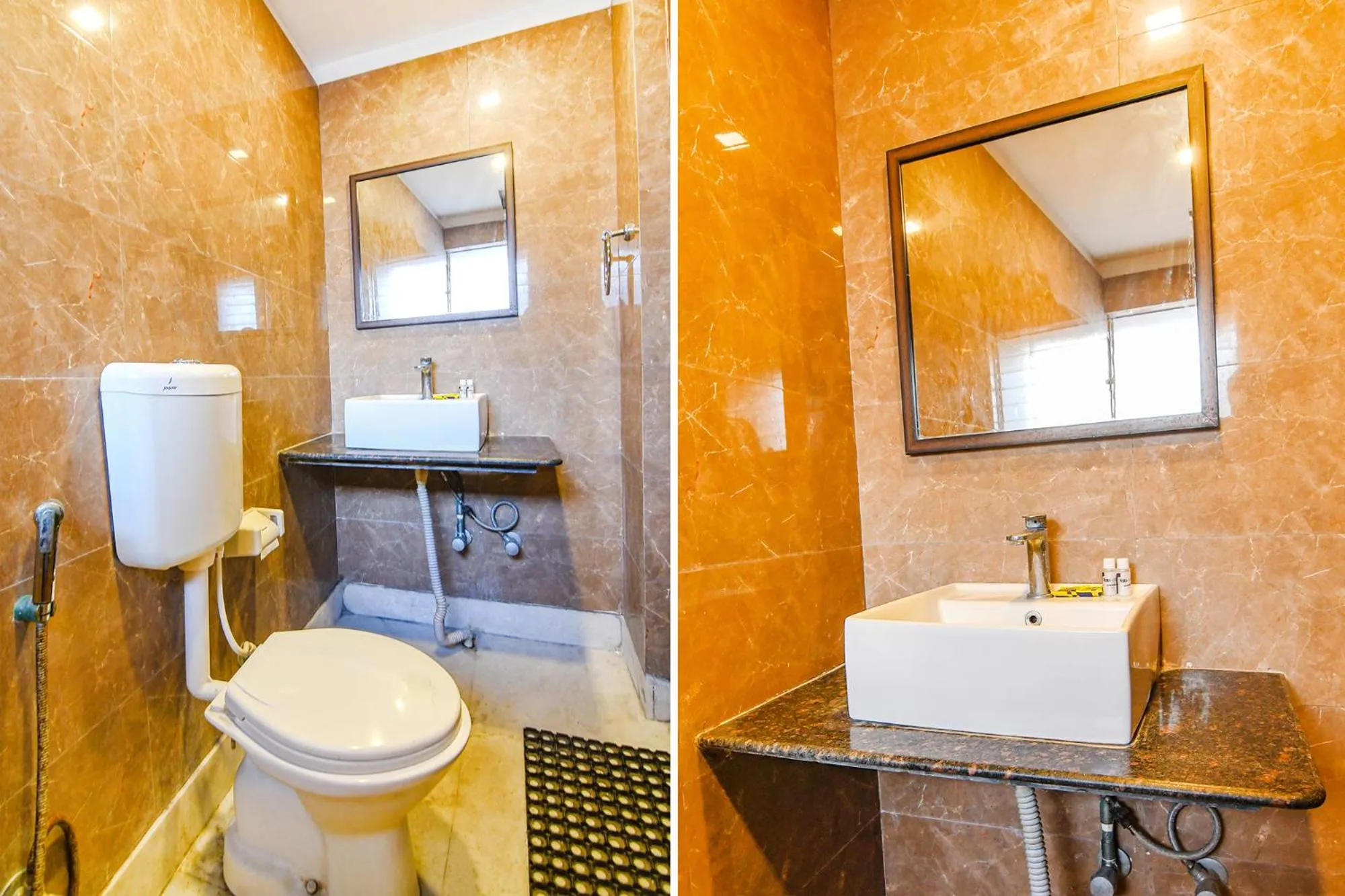Bathroom in FabHotel Aayash - Nr City Center Metro Station