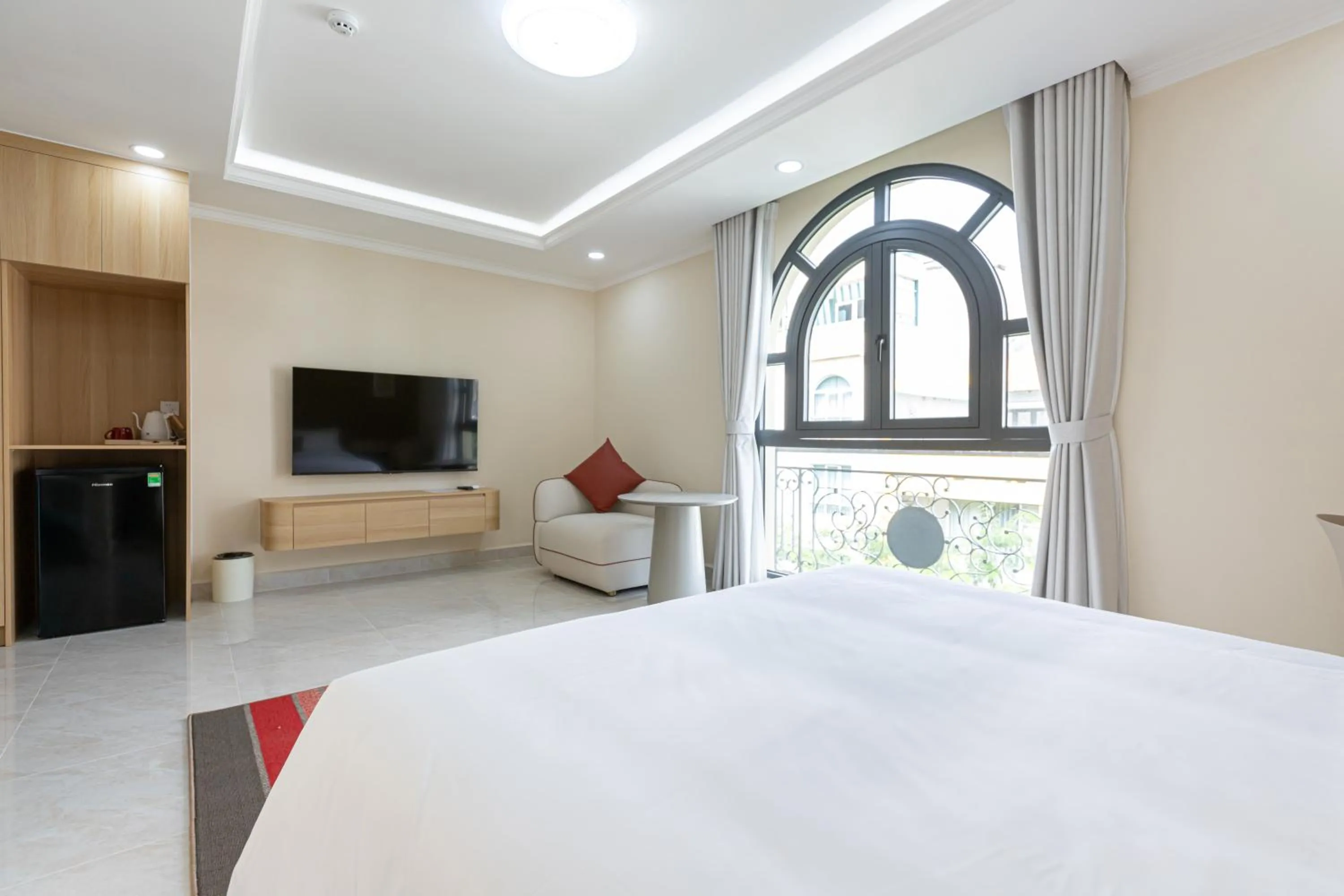 Bed in Shankee Hotel VN