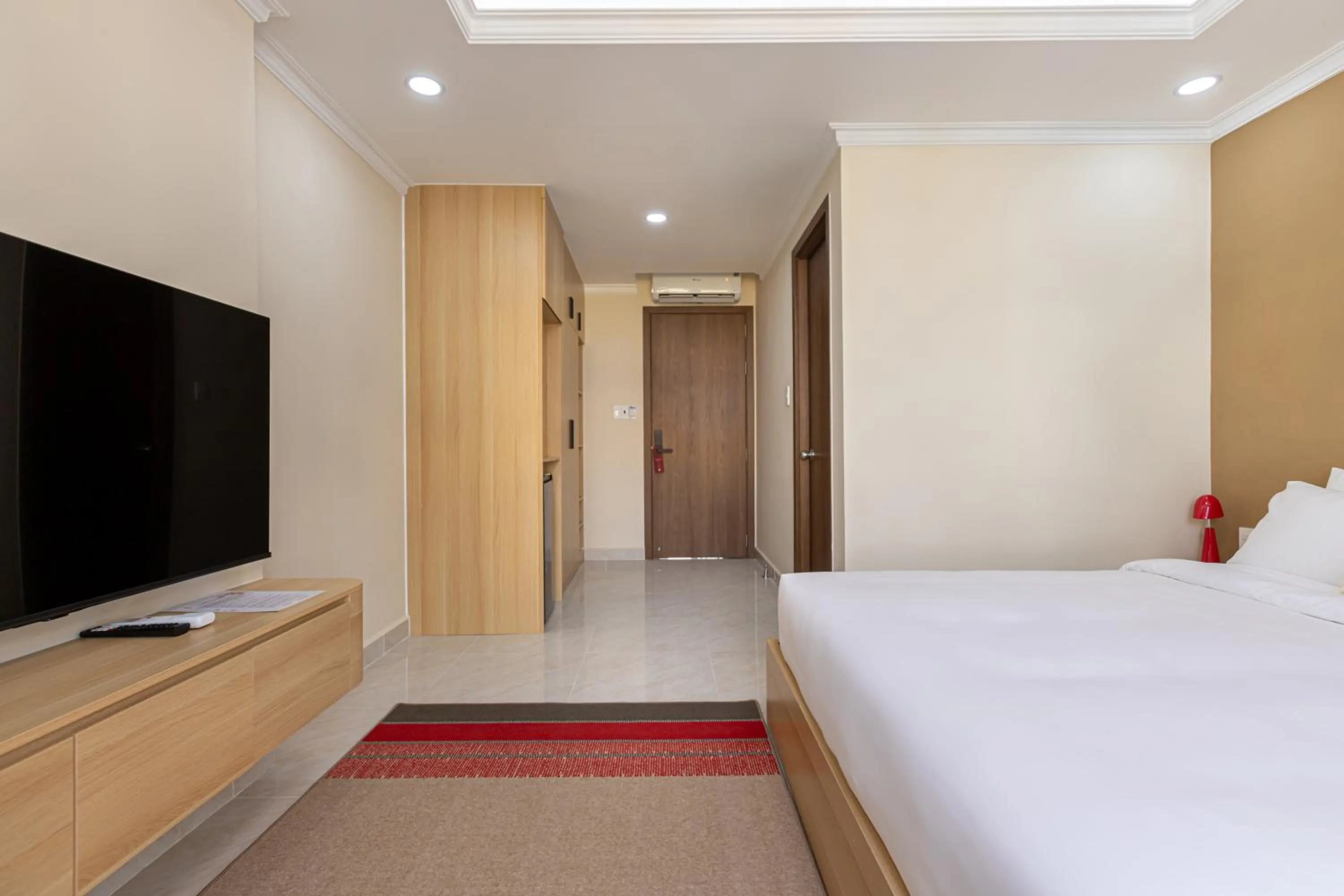 Bed in Shankee Hotel VN