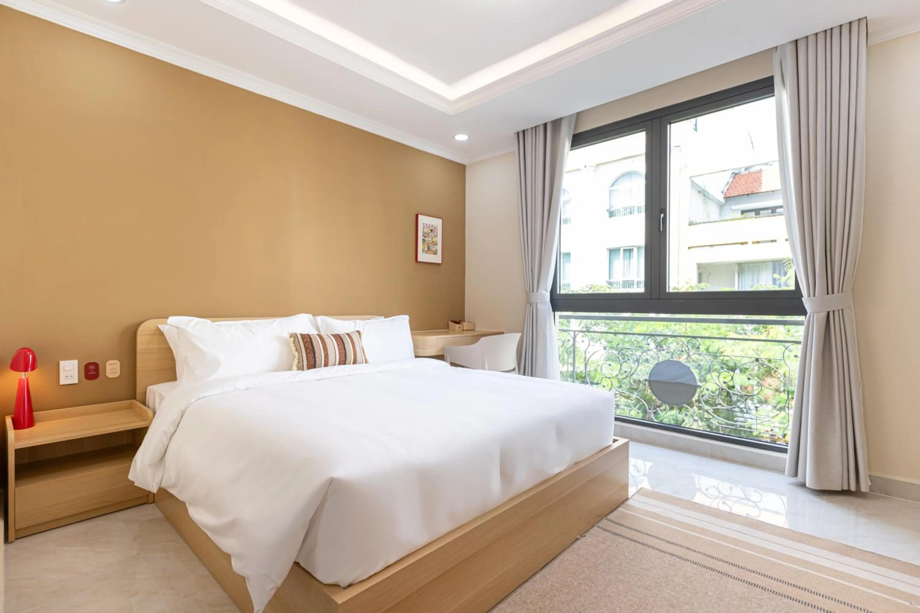 Bed in Shankee Hotel VN