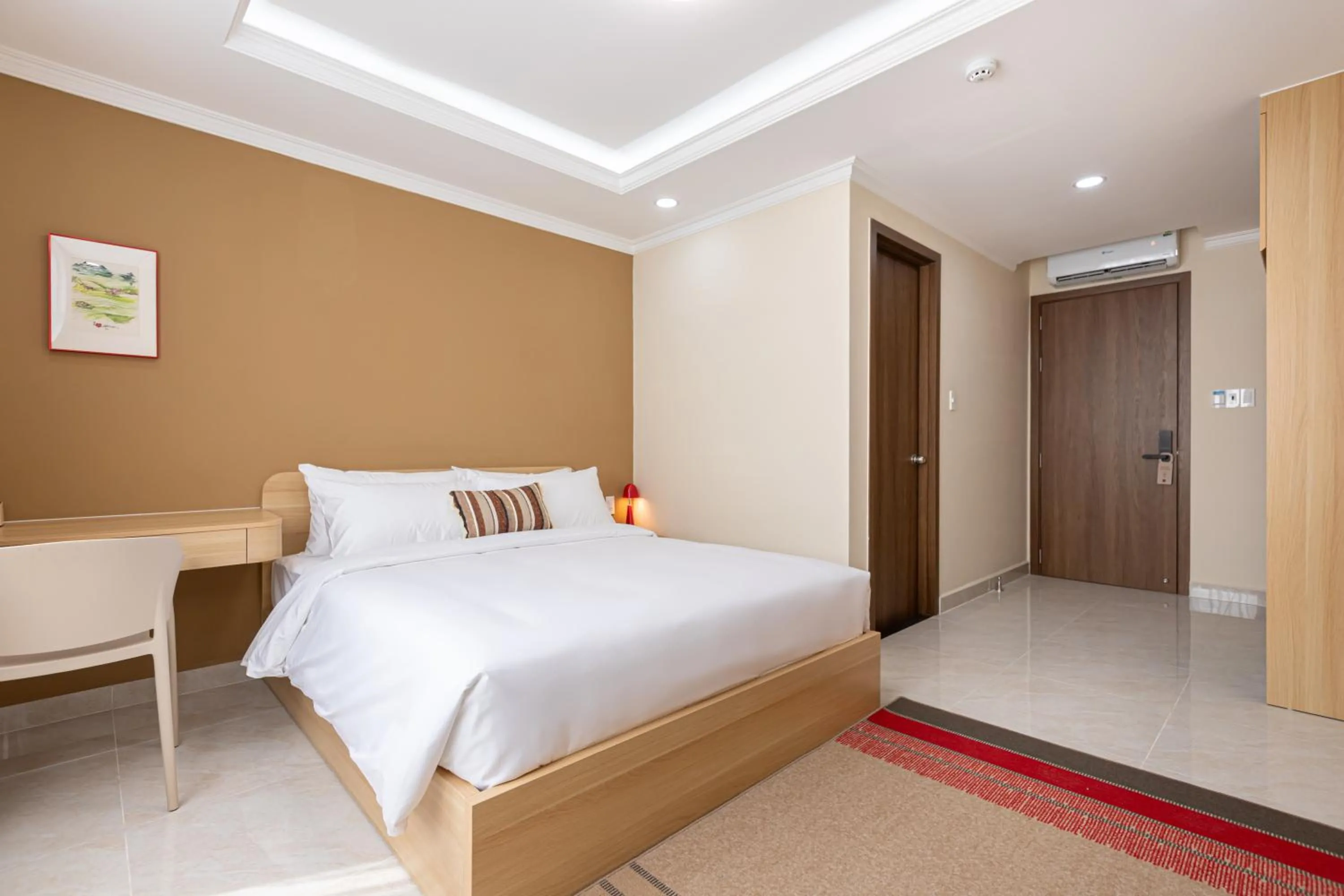 Bed in Shankee Hotel VN