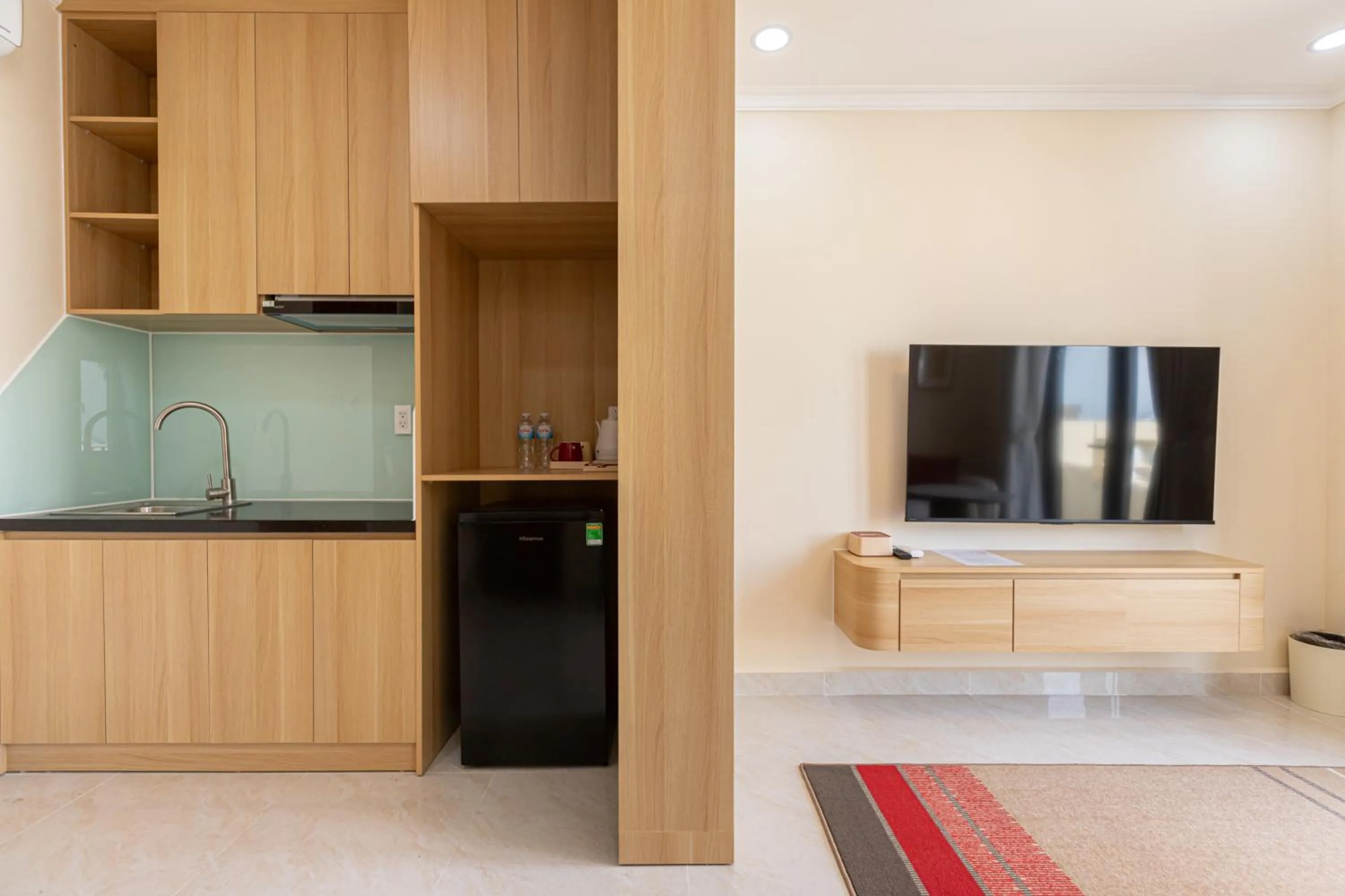 Kitchen or kitchenette in Shankee Hotel VN