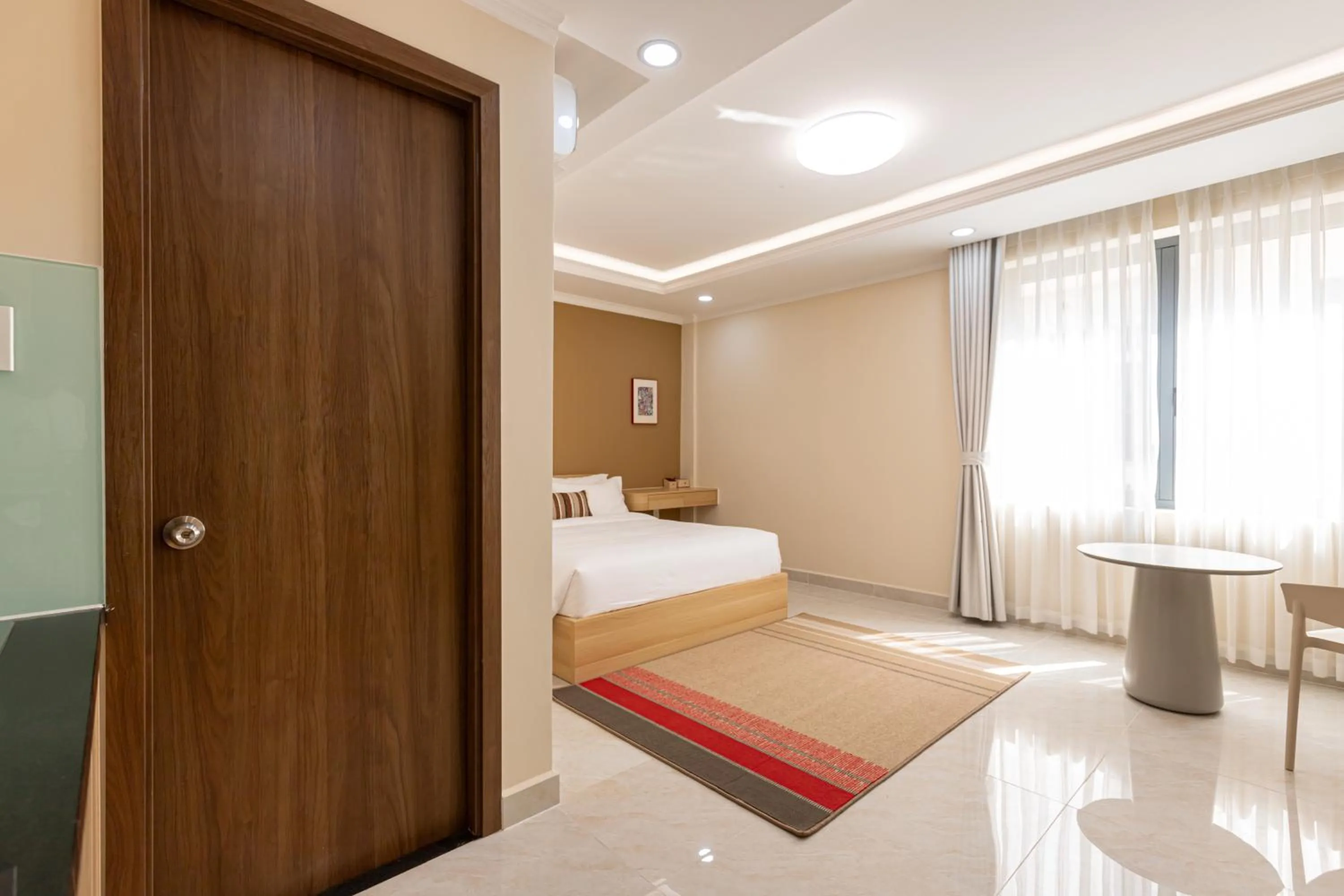 furniture, Bed in Shankee Hotel VN