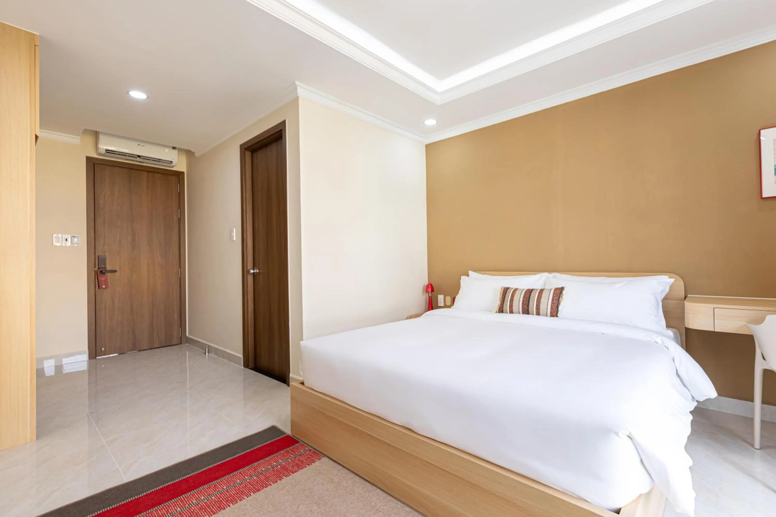 Bed in Shankee Hotel VN