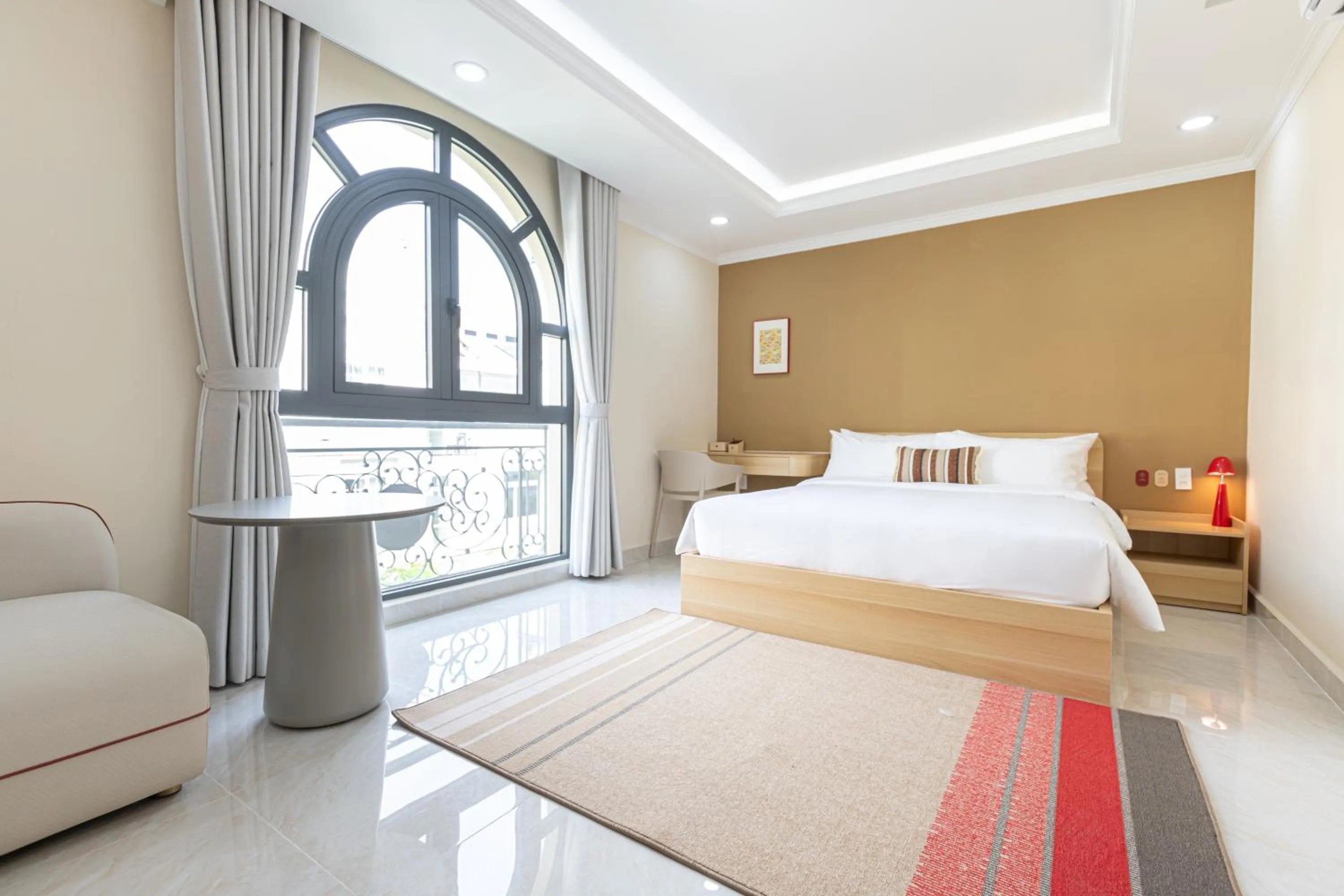 Bed in Shankee Hotel VN