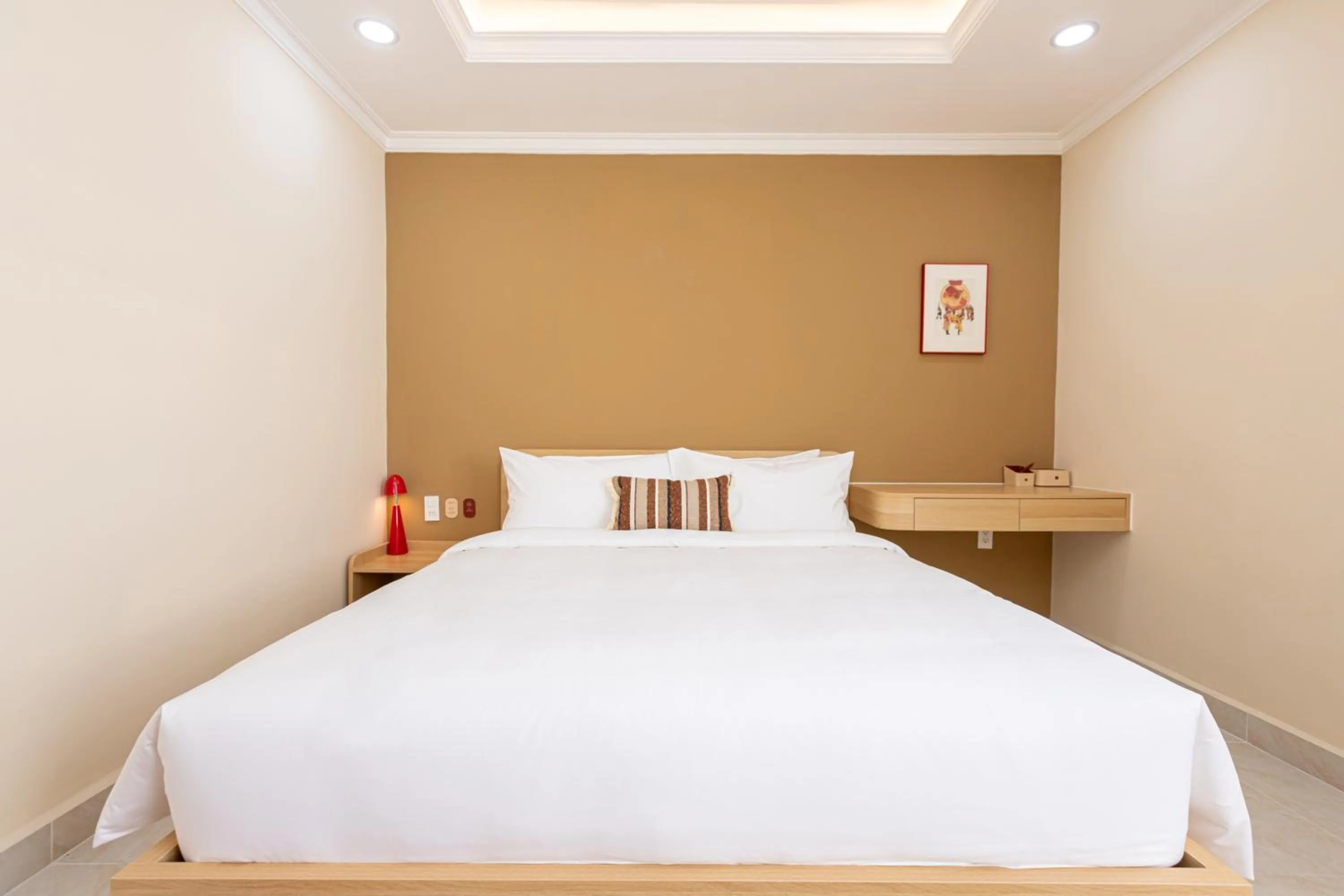 Bed in Shankee Hotel VN