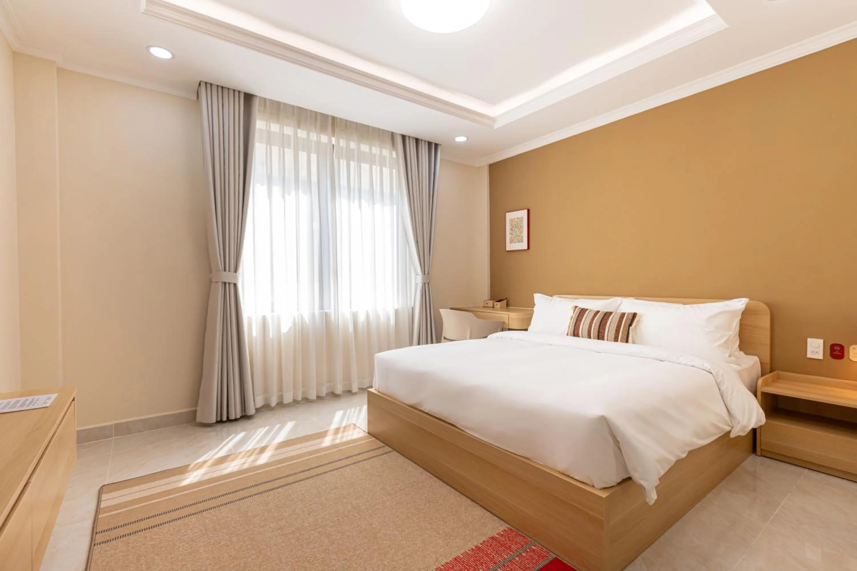 Bed in Shankee Hotel VN