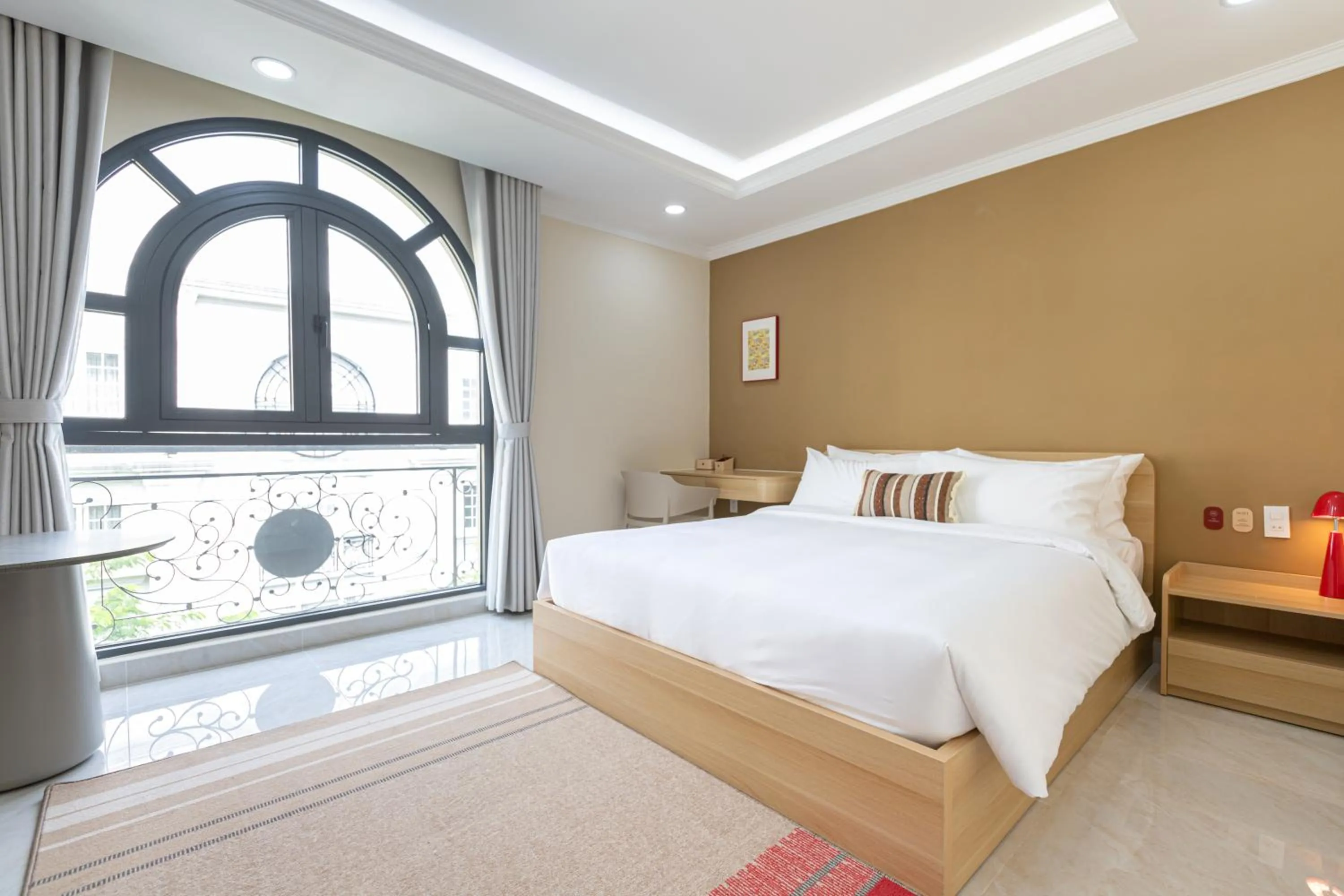 Bed in Shankee Hotel VN