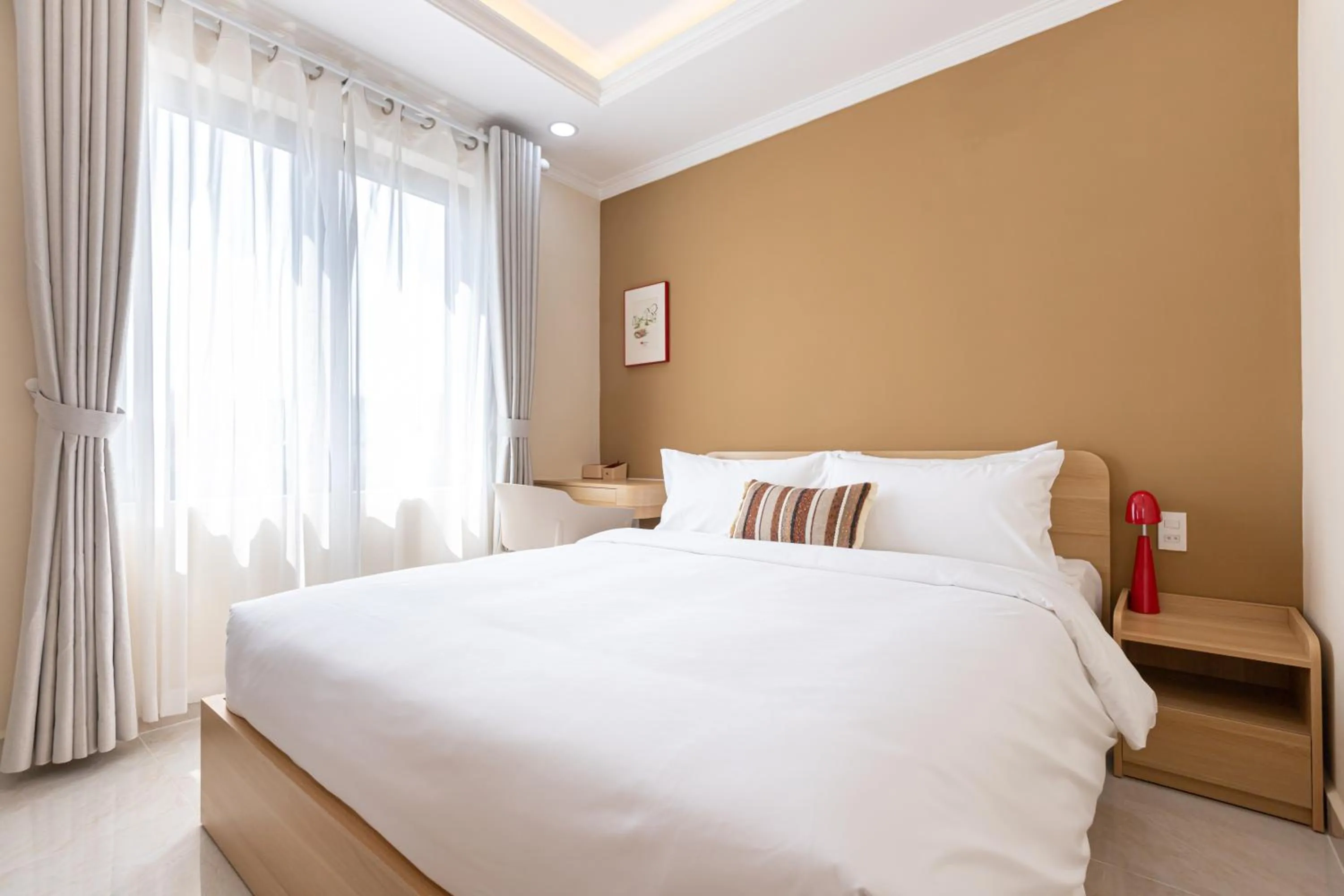 Bed in Shankee Hotel VN