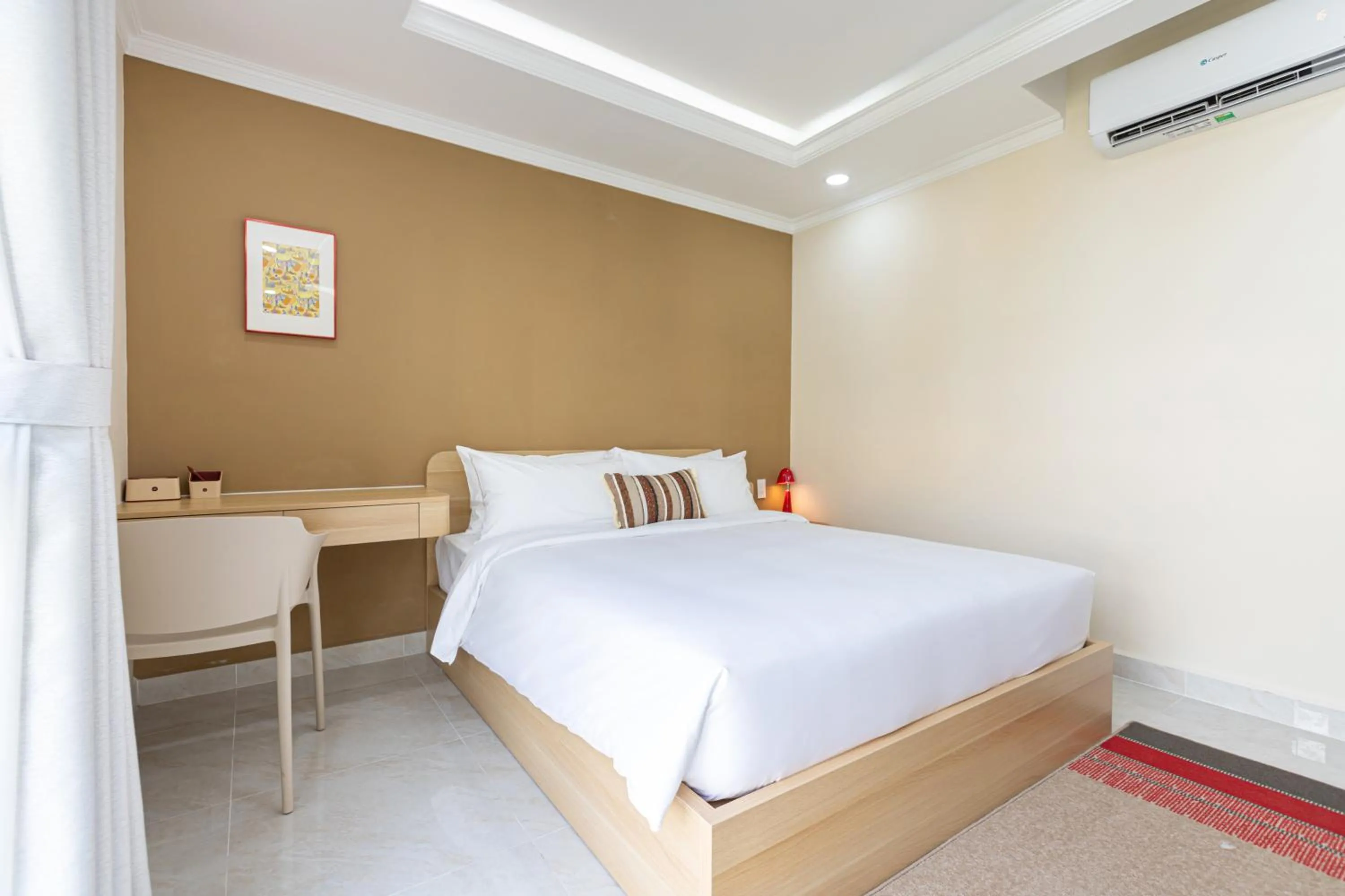 Bed in Shankee Hotel VN