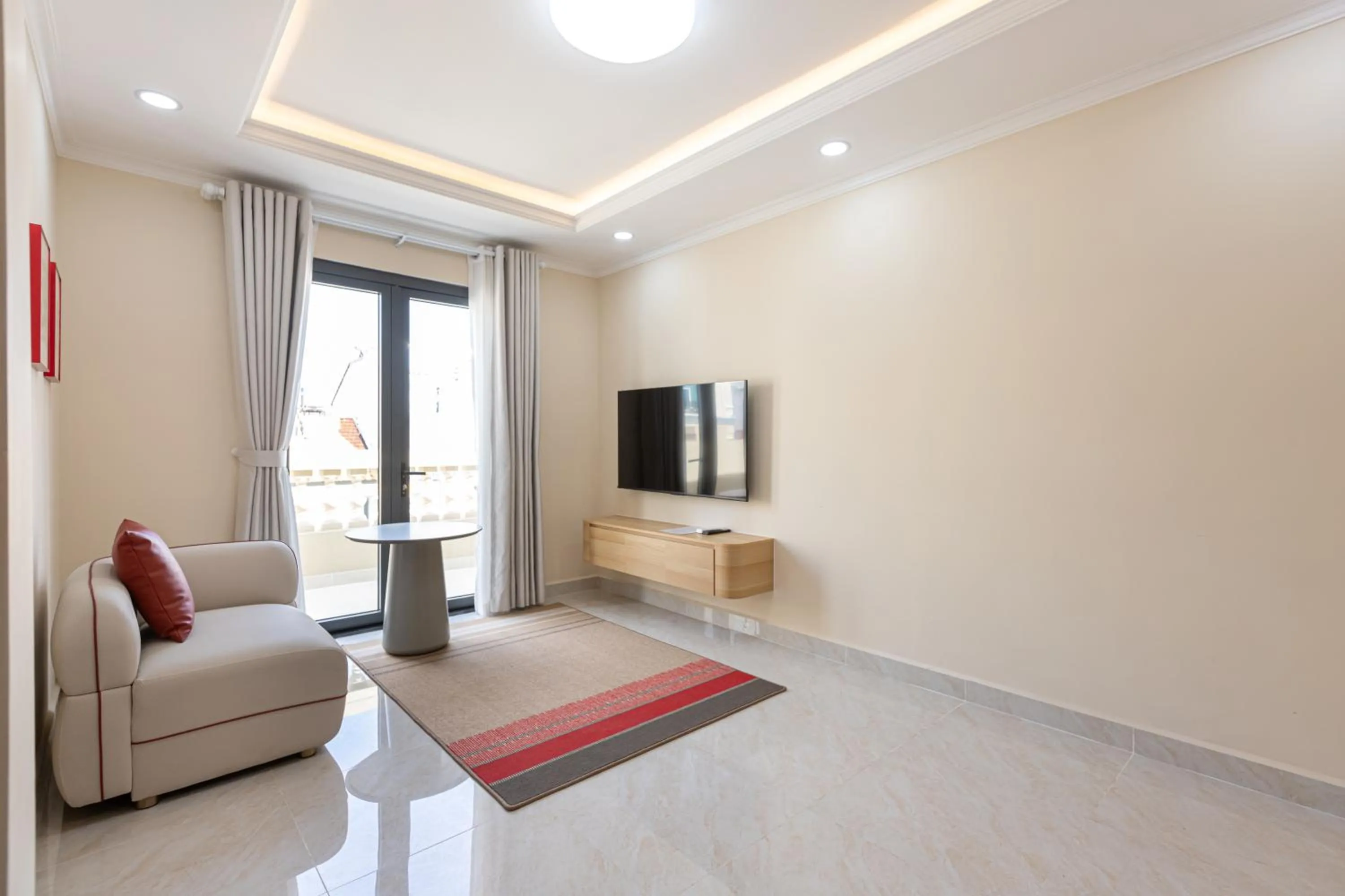 Seating area in Shankee Hotel VN
