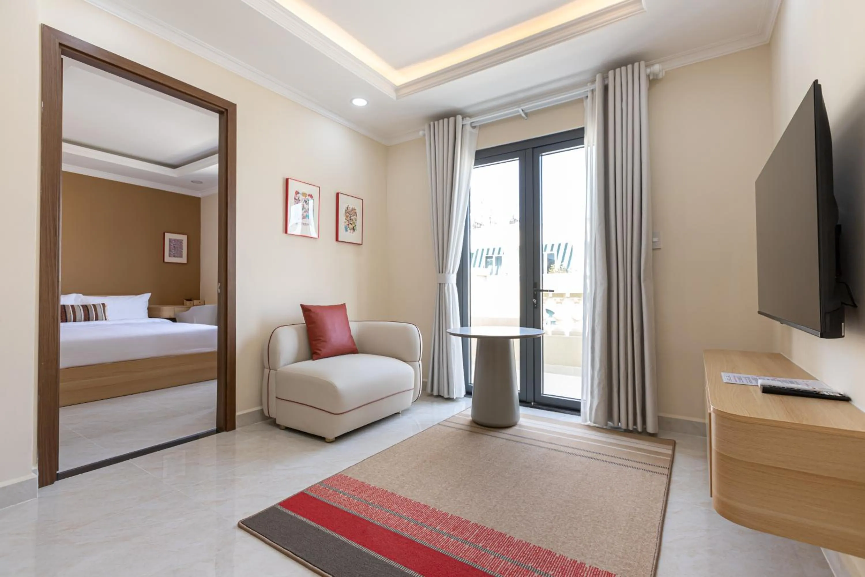 Bed in Shankee Hotel VN