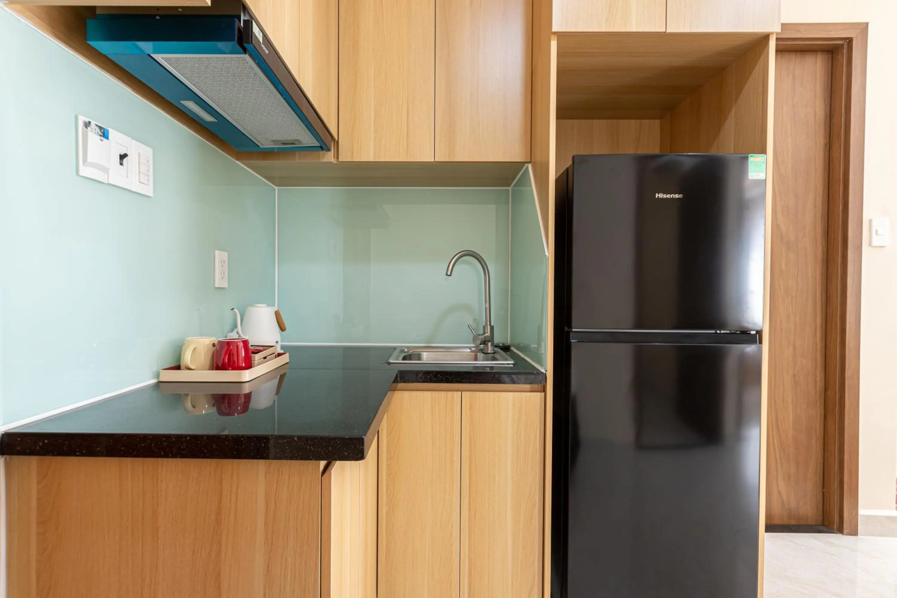 Kitchen or kitchenette in Shankee Hotel VN