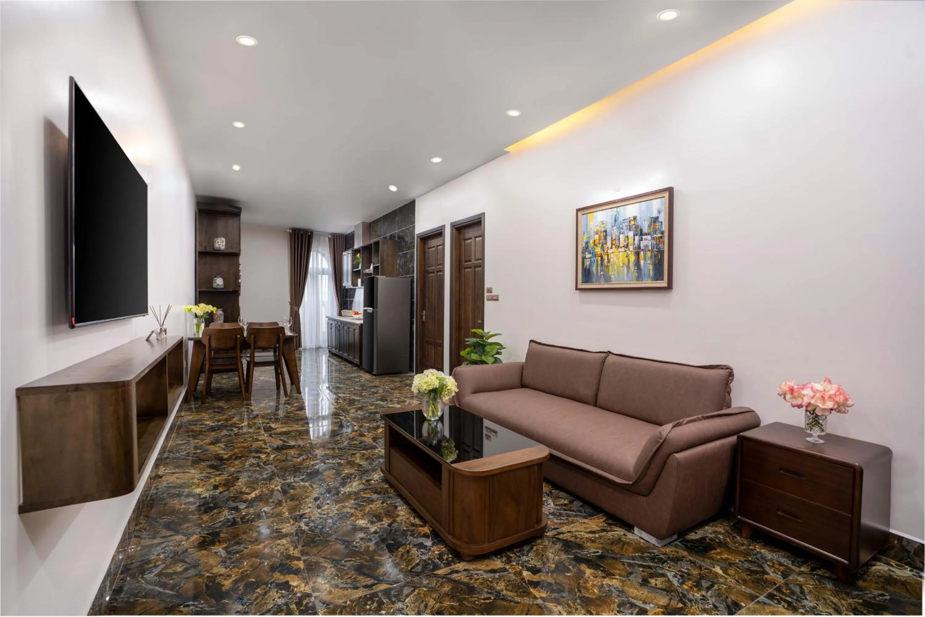 Living room in Hai An Hotel Suites Ha Noi