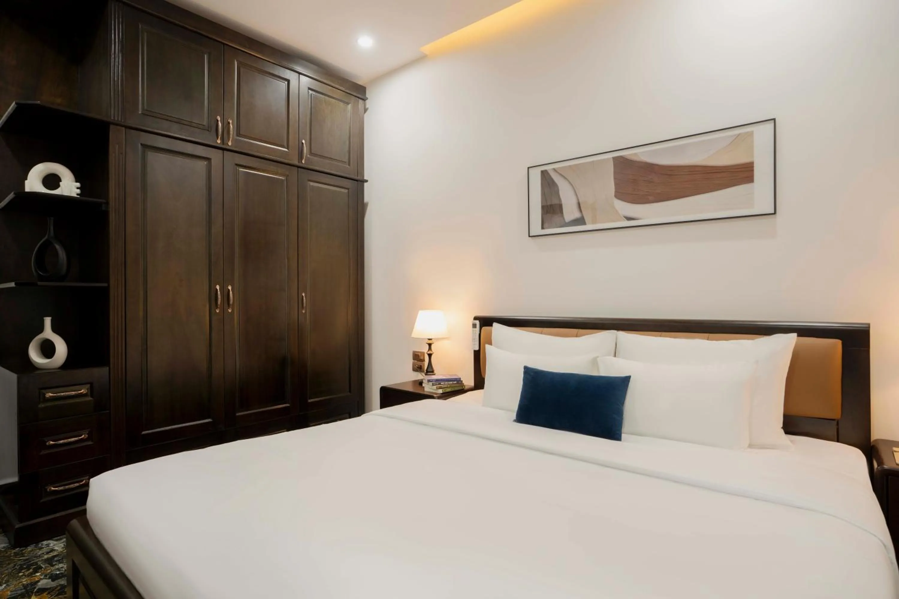 Bedroom, Bed in Hai An Hotel Suites Ha Noi