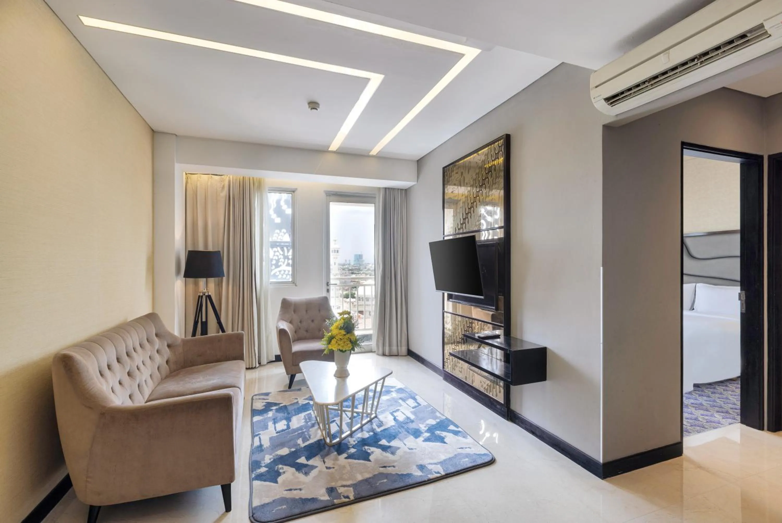 Living room, Bed in Fairview Hotel by ARTOTEL