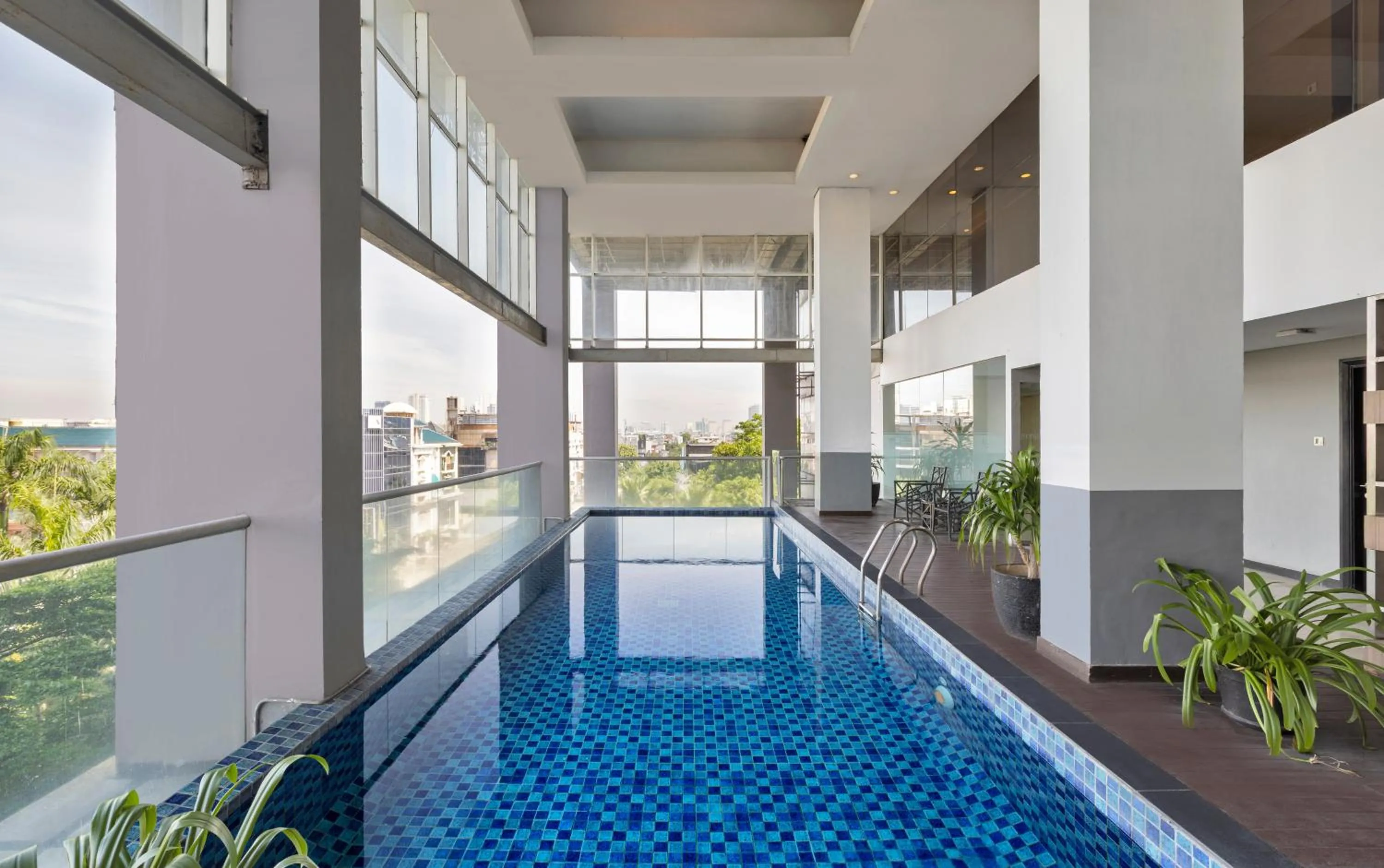 Pool view in Fairview Hotel by ARTOTEL