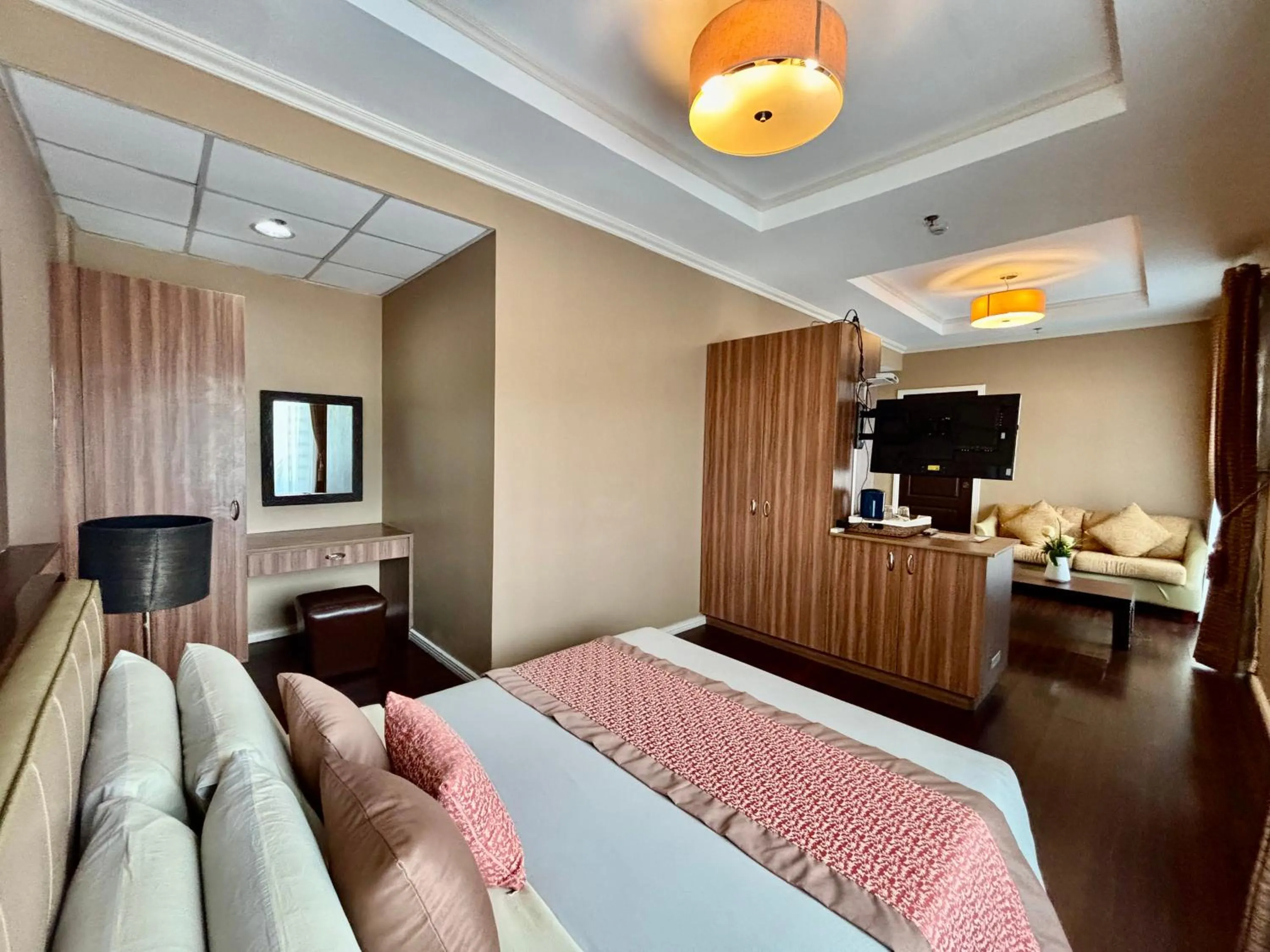 Bed in D' Leonor Inland Resort and Adventure Park