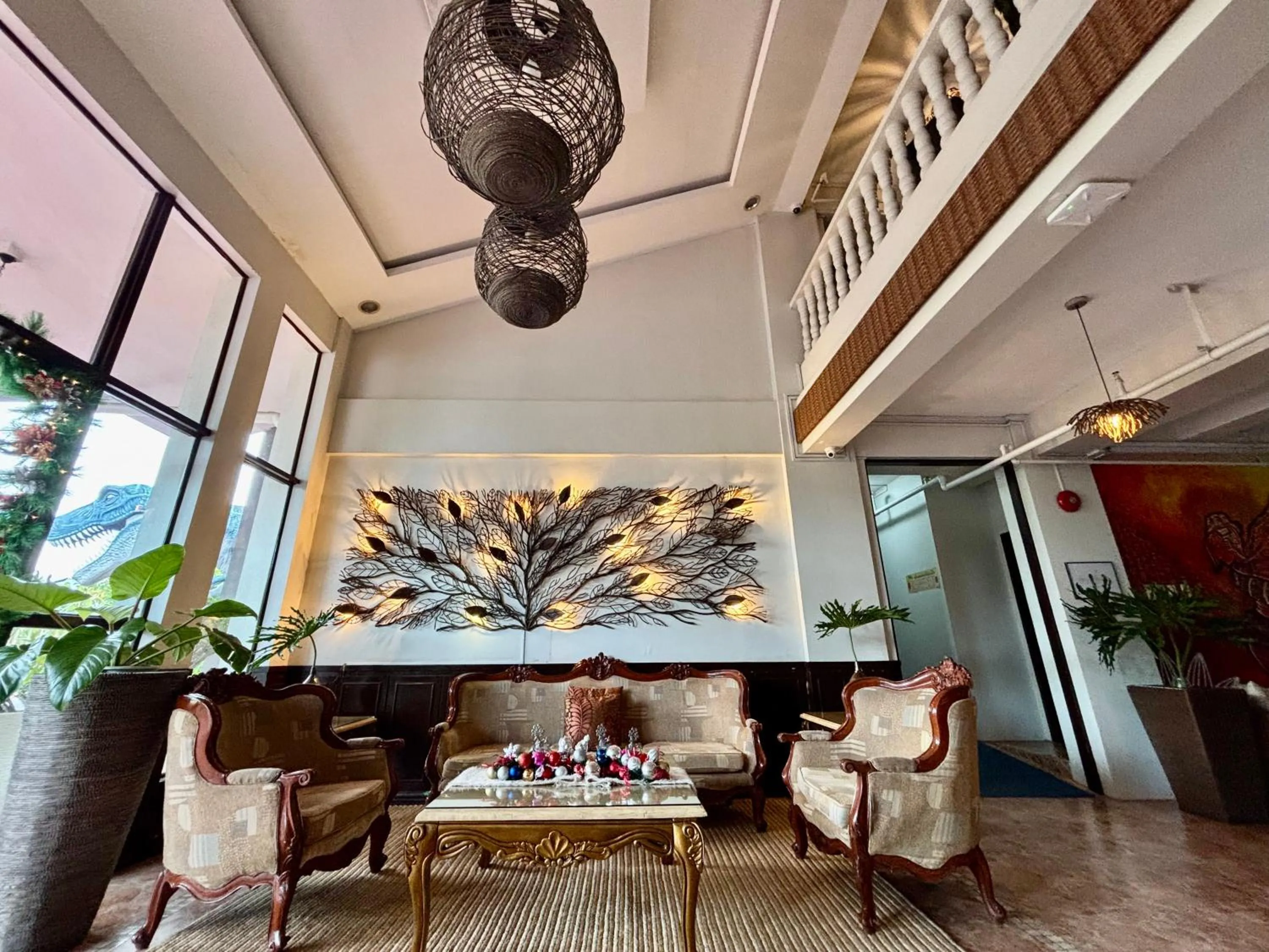 Lobby or reception in D' Leonor Inland Resort and Adventure Park