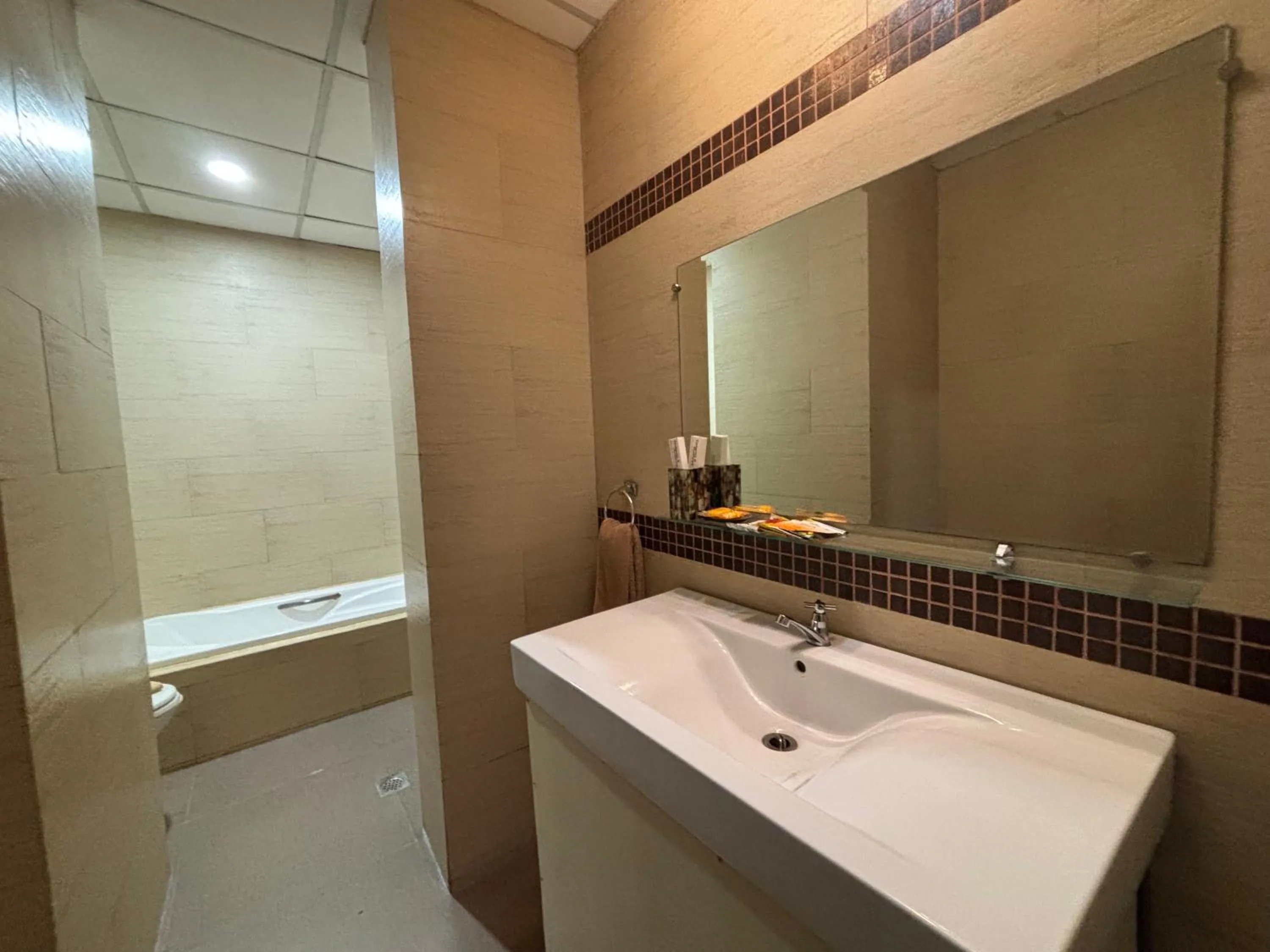 Bathroom in D' Leonor Inland Resort and Adventure Park